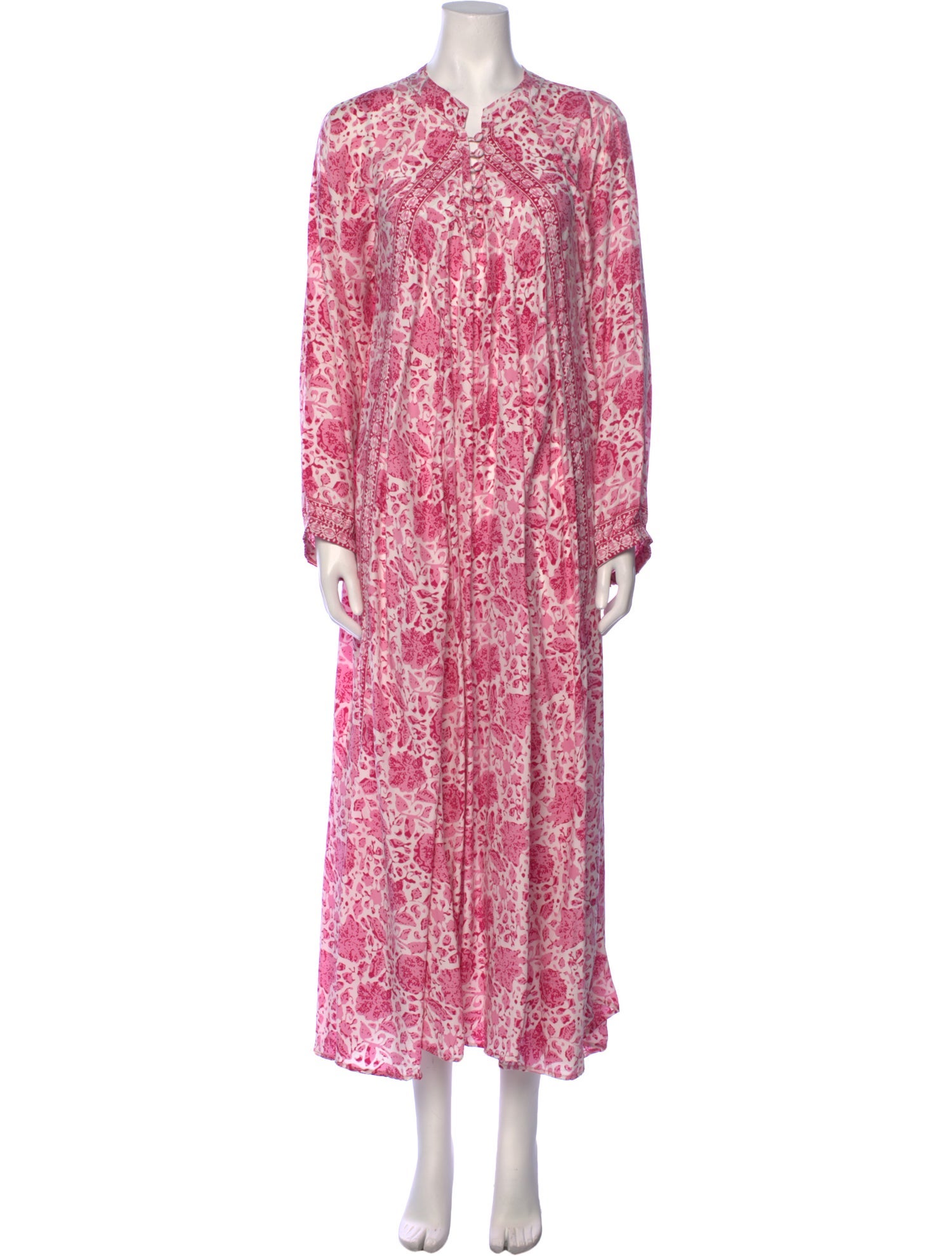 Natalie Martin Silk Long Dress w/ Tags Pink Dresses, Clothing