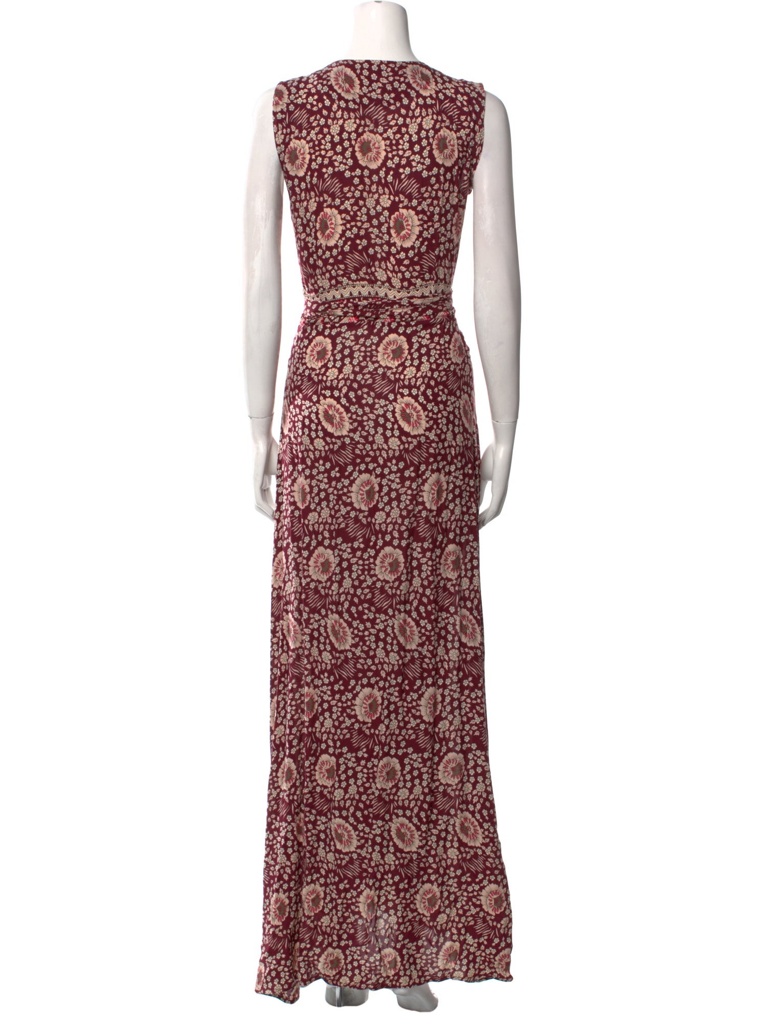 Natalie Martin Floral Print Long Dress
