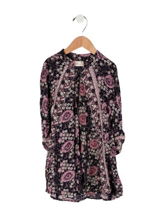 Natalie Martin Girls' Floral Printed Dress
