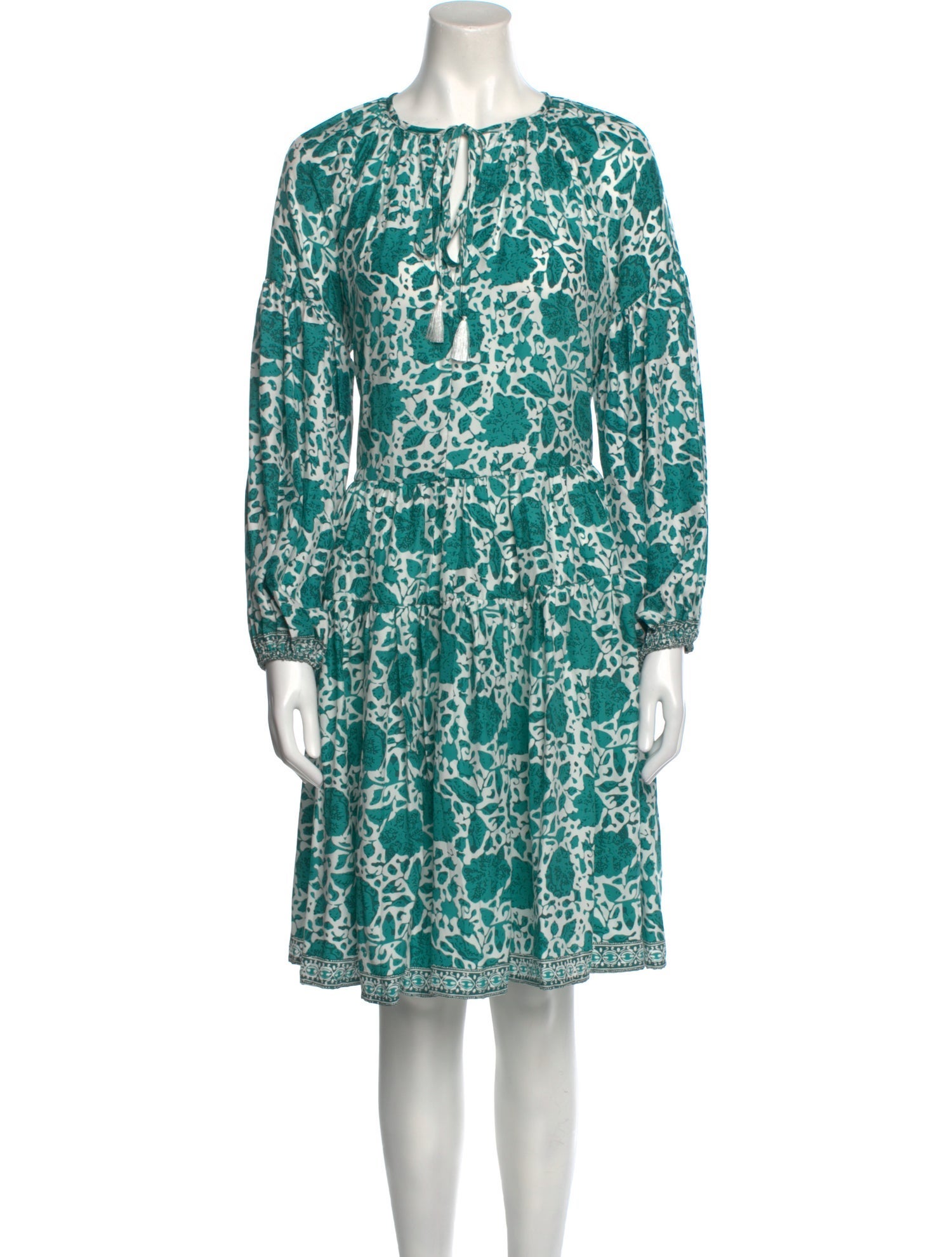 Natalie Martin Silk Knee-Length Dress w/ Tags