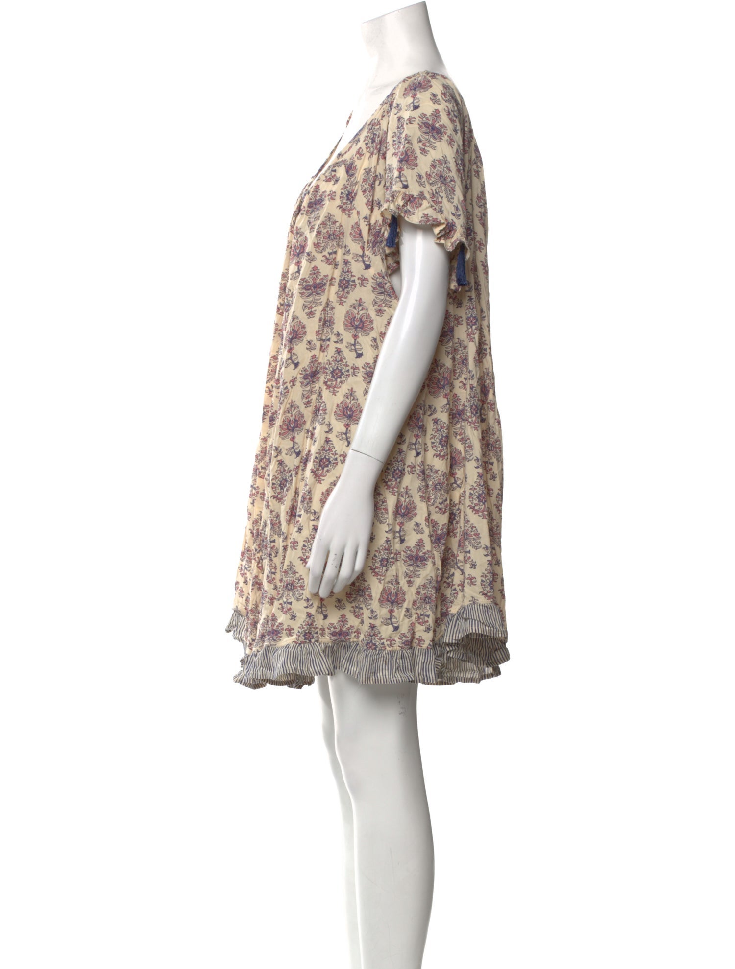 Natalie Martin Floral Print Mini Dress