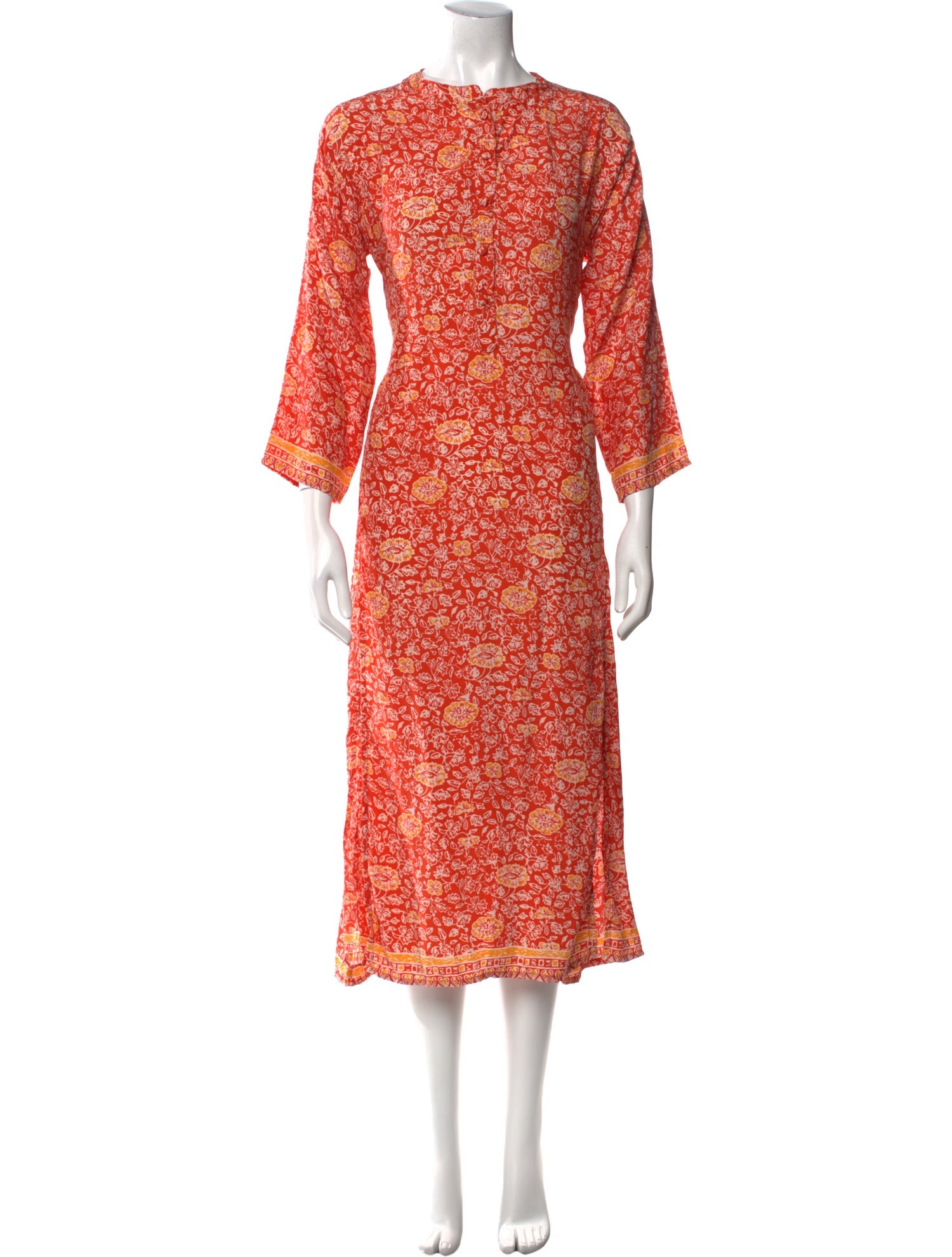 Natalie Martin Silk Long Dress