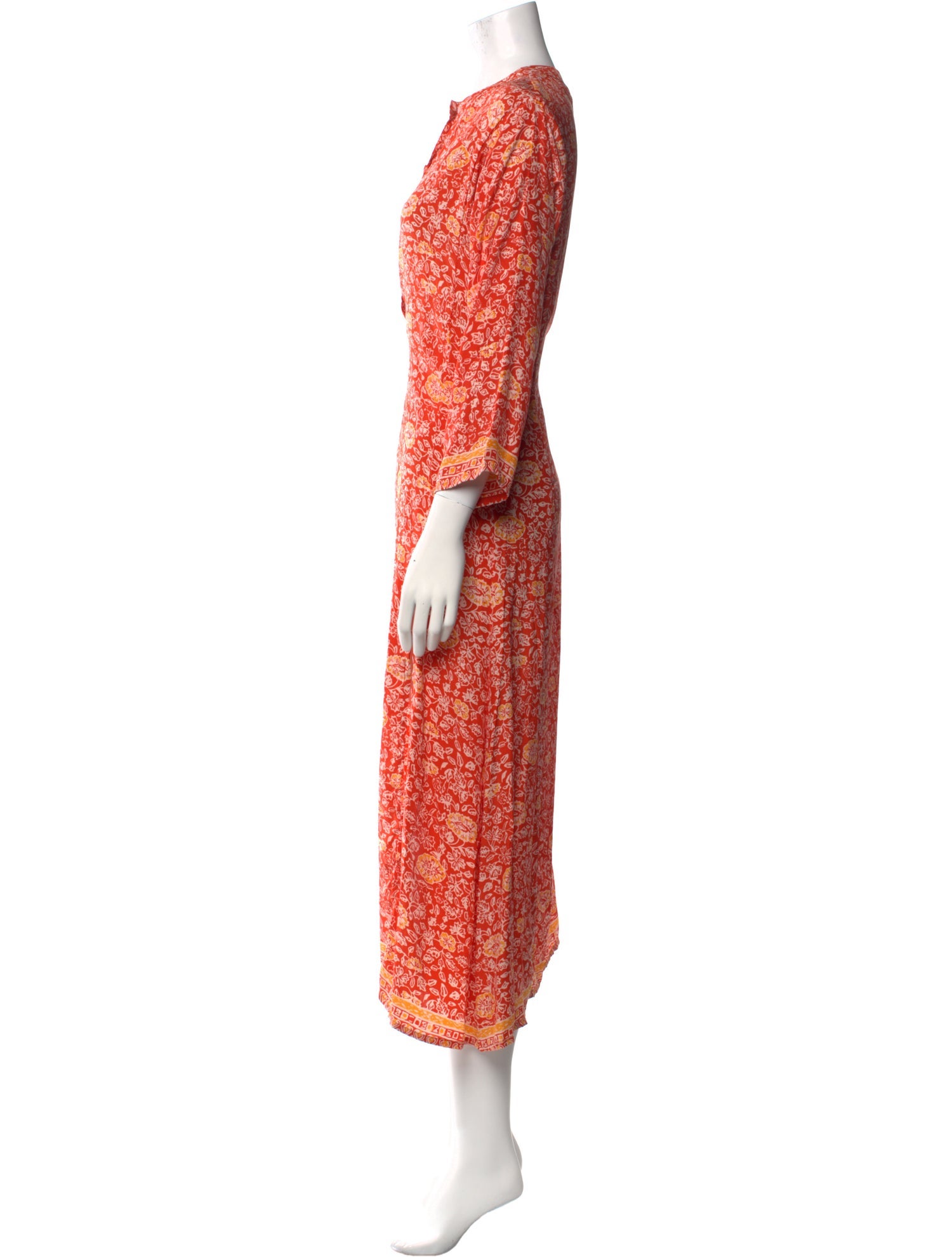 Natalie Martin Silk Long Dress