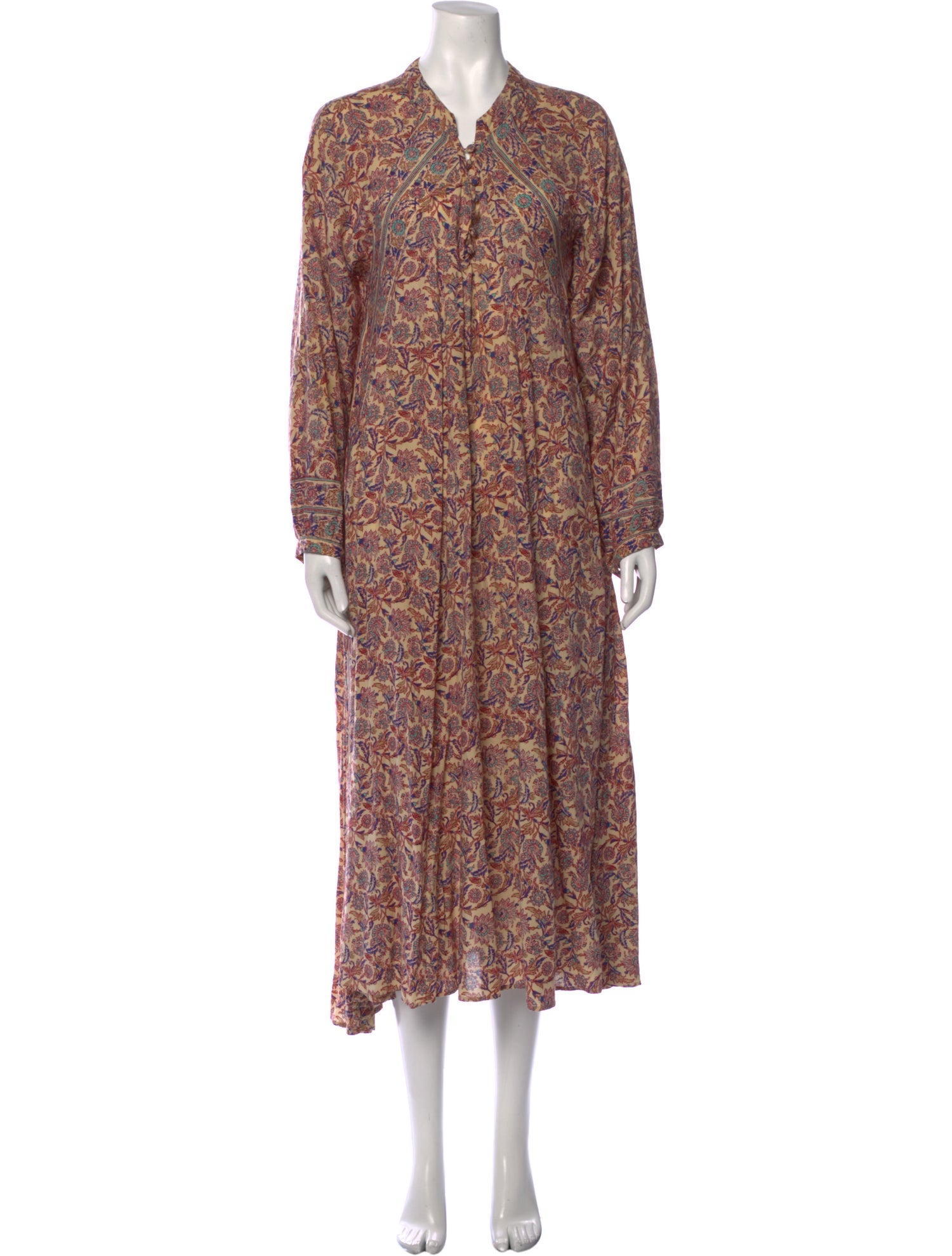 Natalie Martin Printed Long Dress