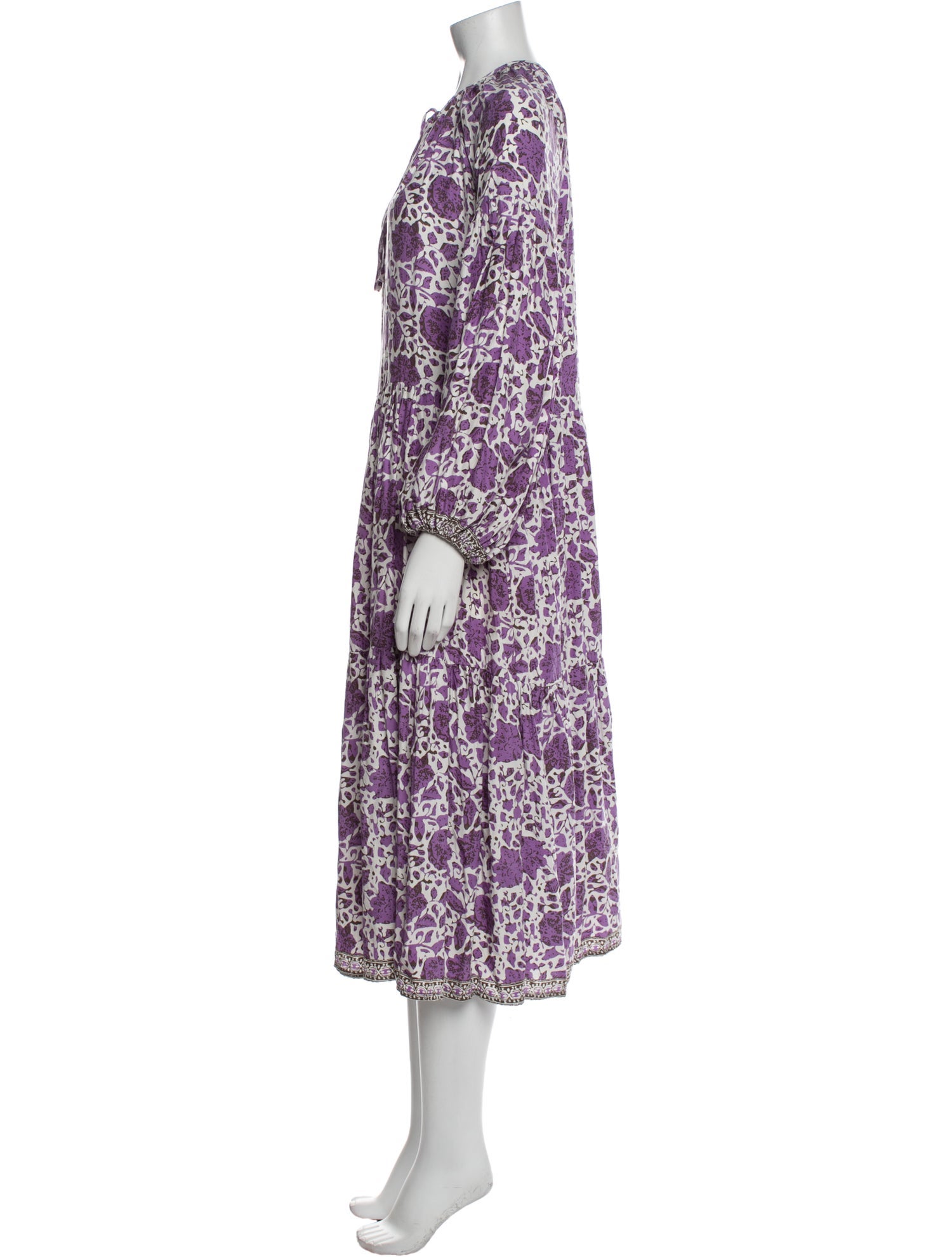 Natalie Martin Silk Long Dress