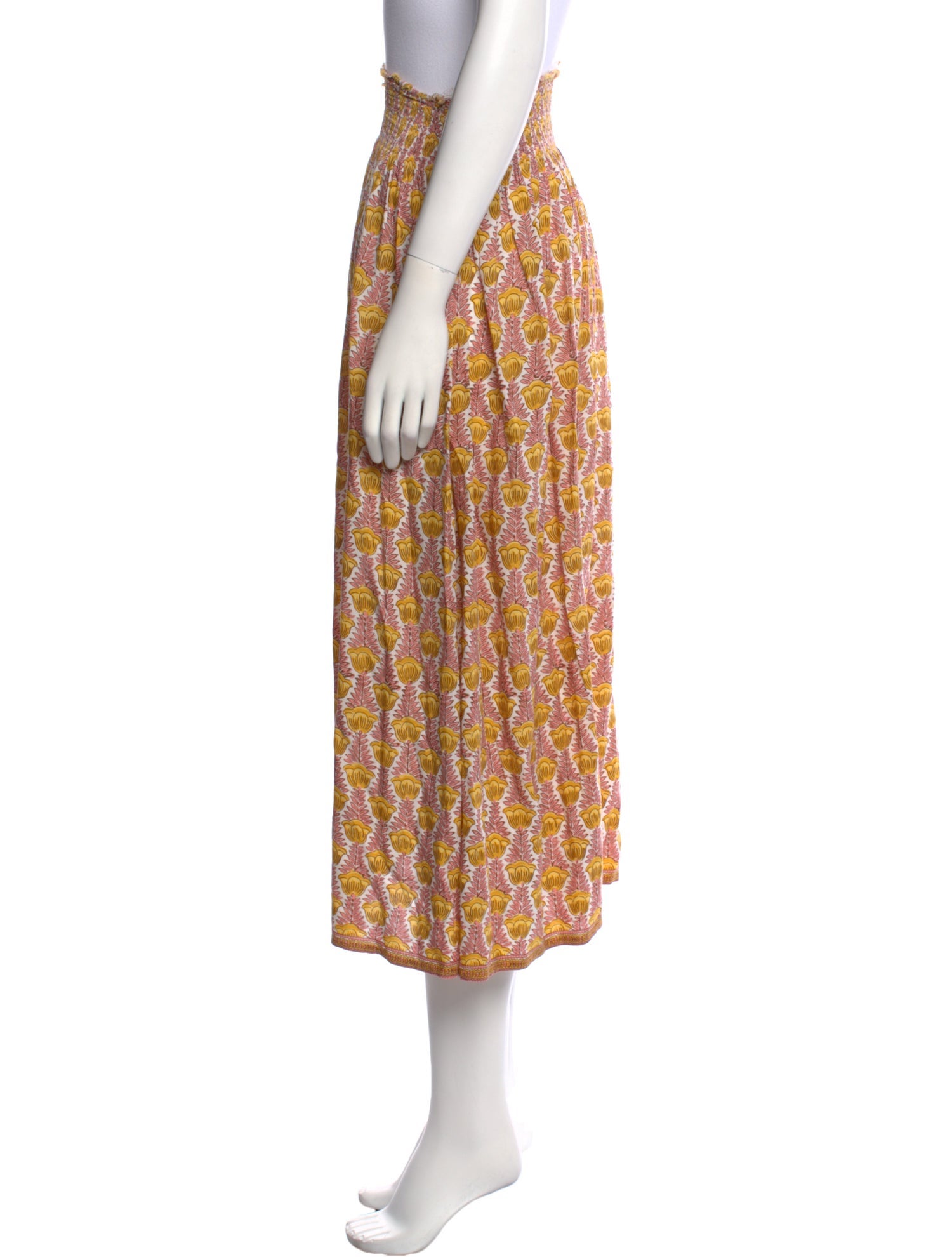 Natalie Martin Printed Midi Length Skirt