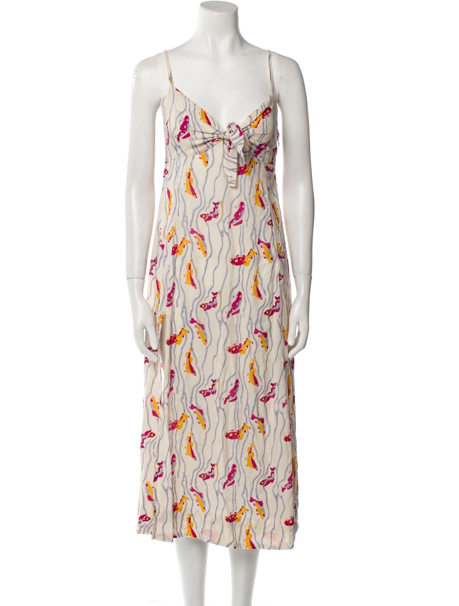 Natalie Martin Printed Long Dress