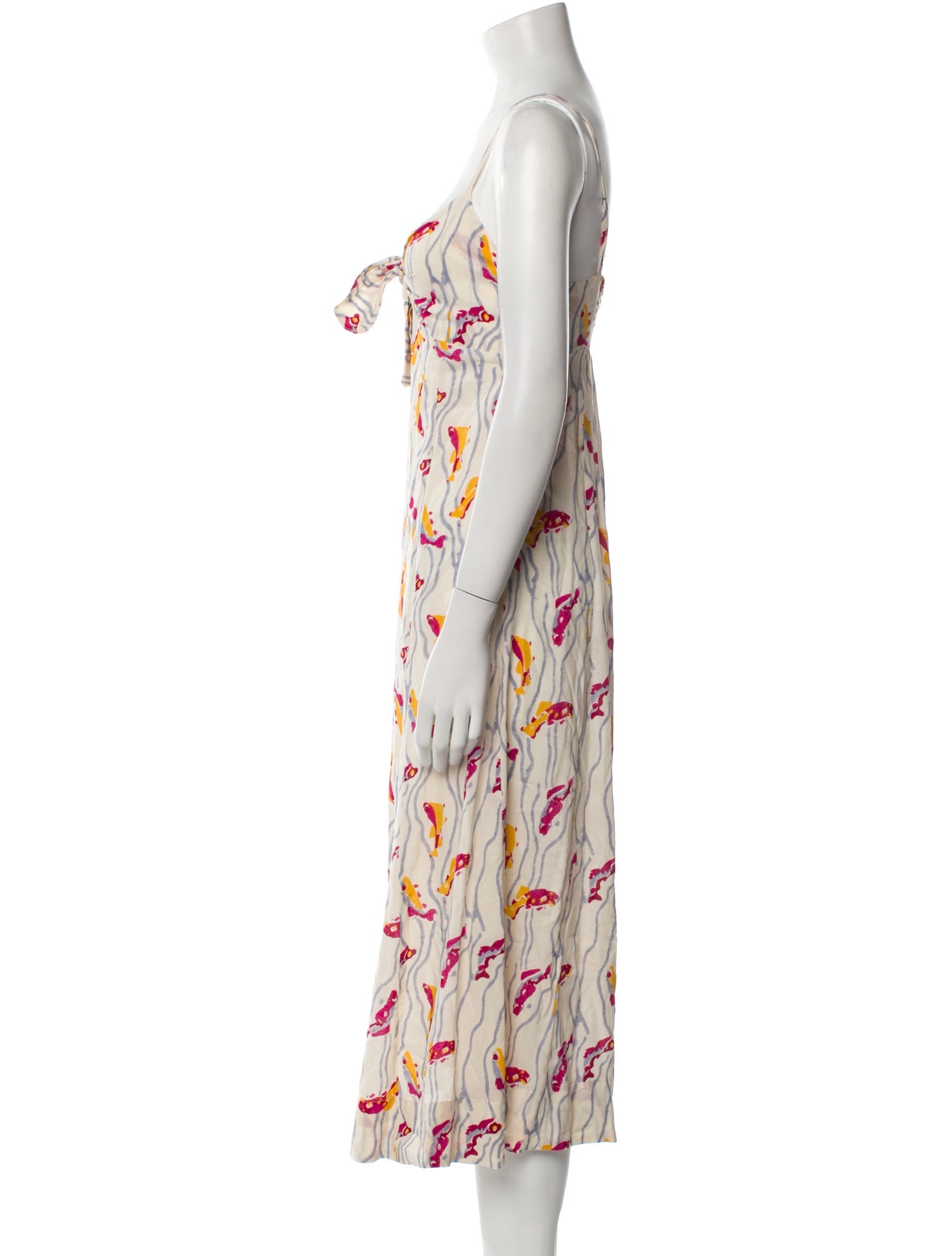 Natalie Martin Printed Long Dress