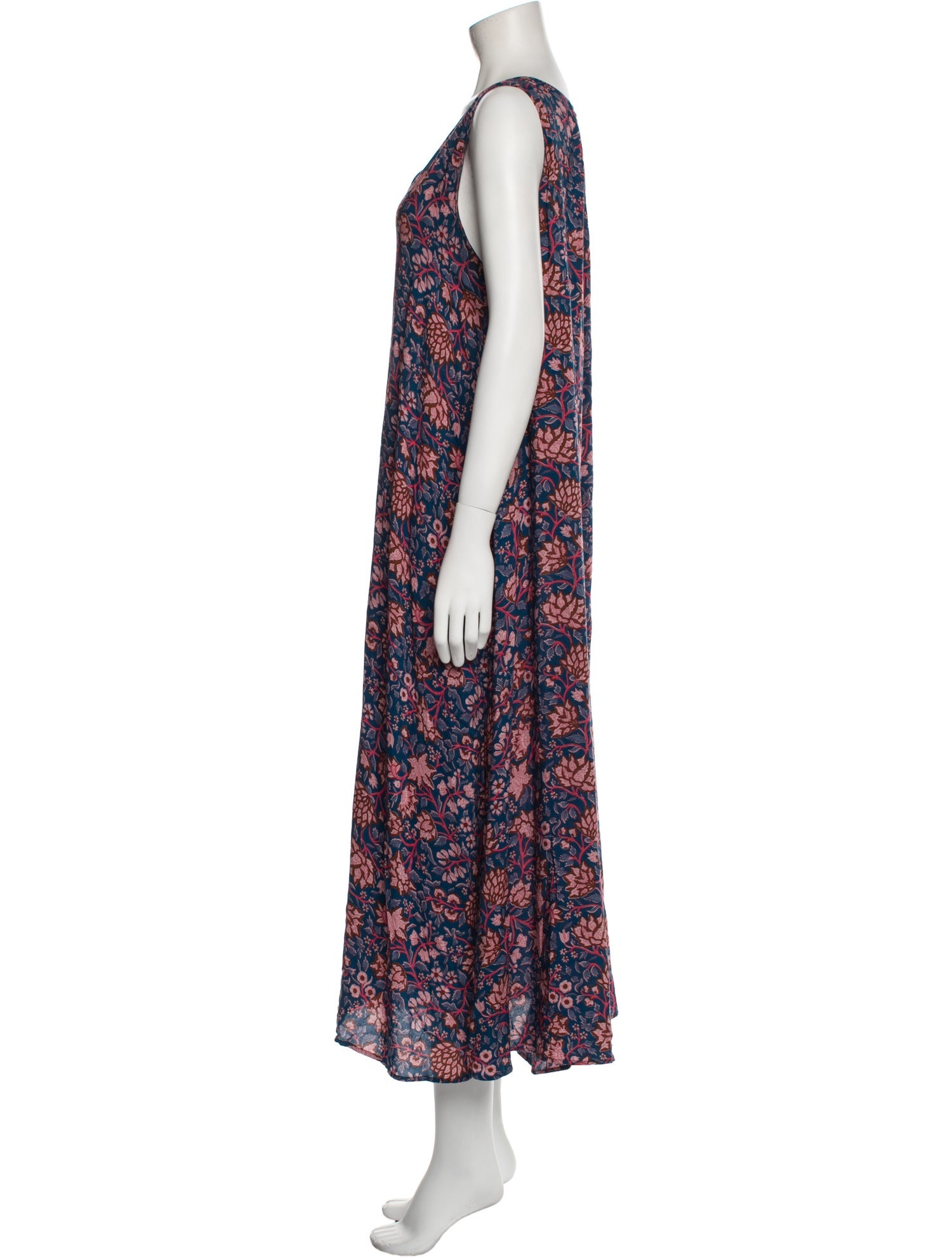 Natalie Martin Floral Print Long Dress