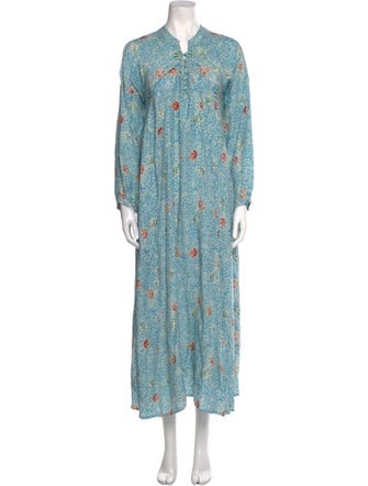 Natalie Martin Silk Long Dress