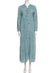 Natalie Martin Silk Long Dress
