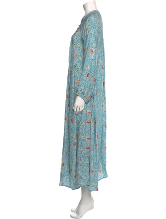 Natalie Martin Silk Long Dress