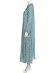 Natalie Martin Silk Long Dress