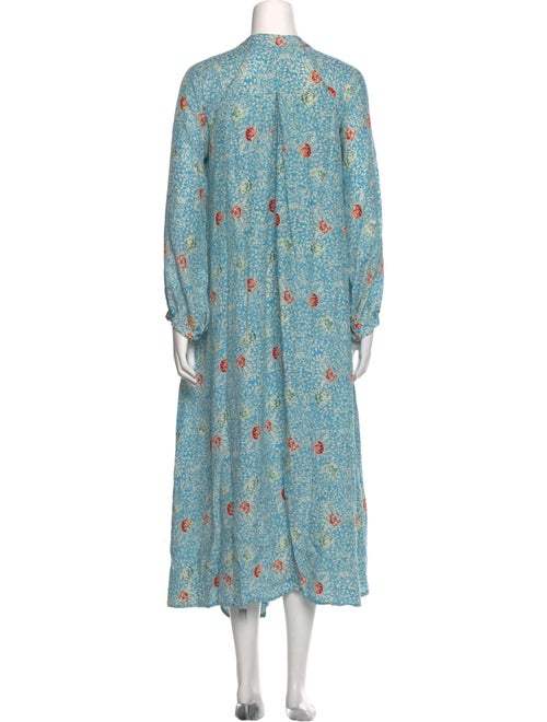 Natalie Martin Silk Long Dress