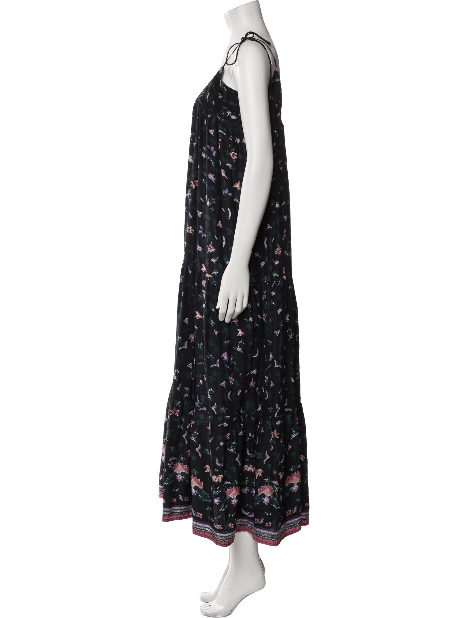 Natalie Martin Silk Long Dress