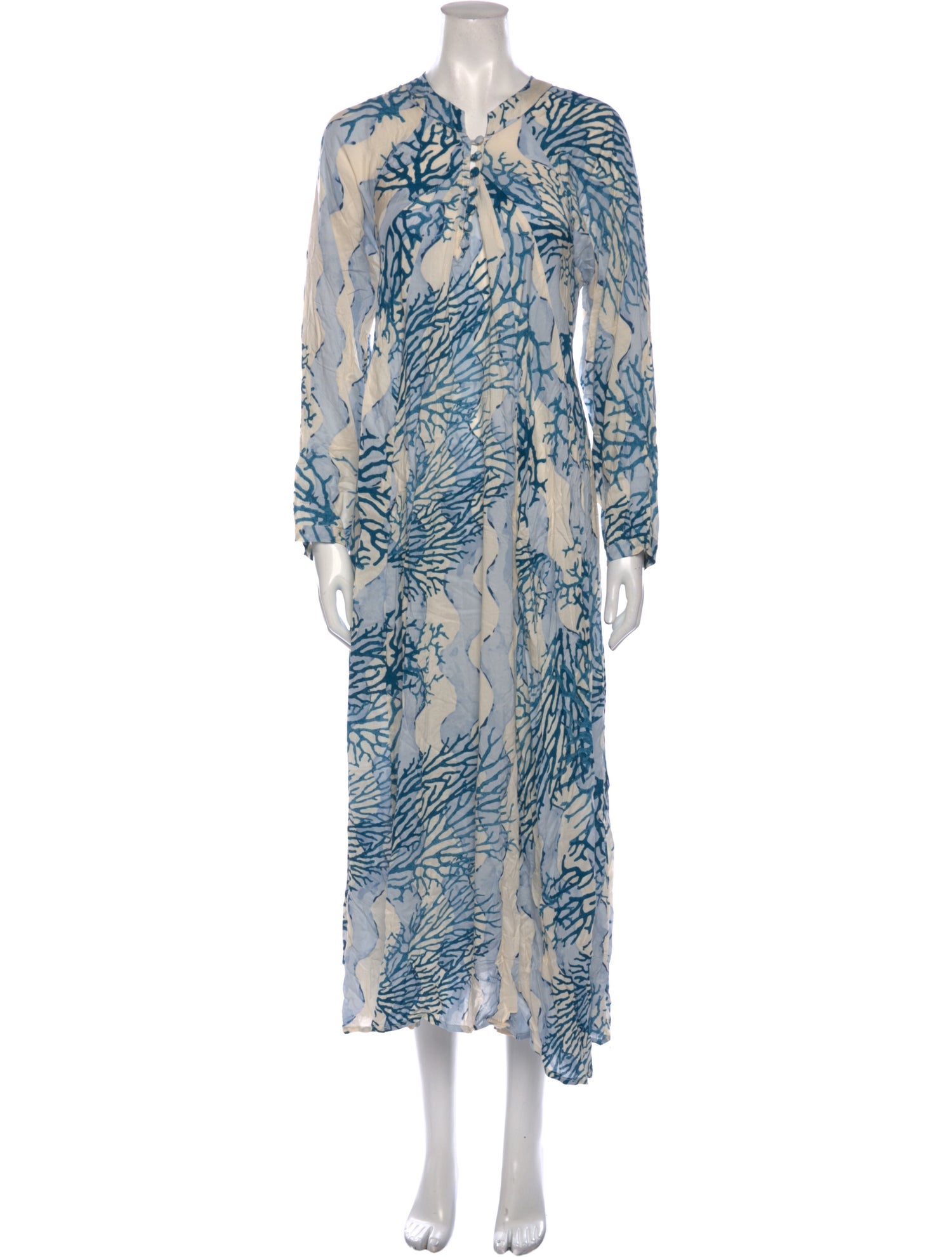 Natalie Martin Printed Long Dress