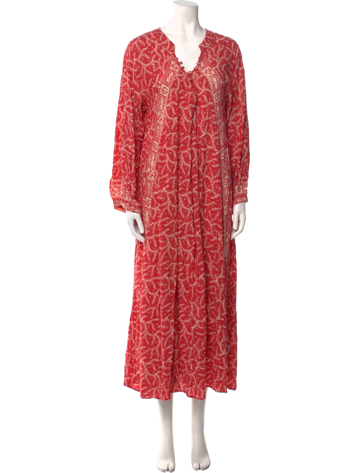Natalie Martin Printed Long Dress