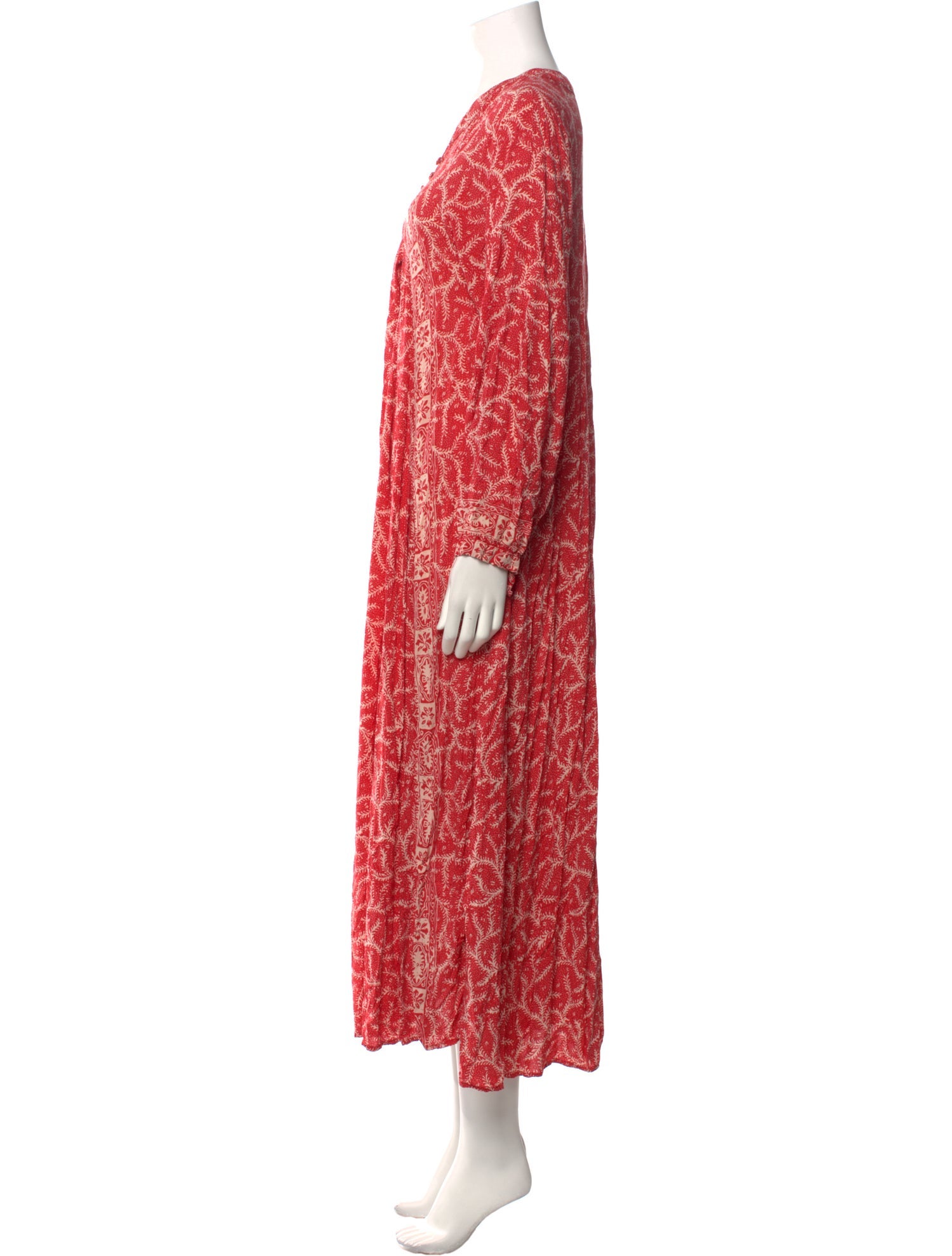 Natalie Martin Printed Long Dress