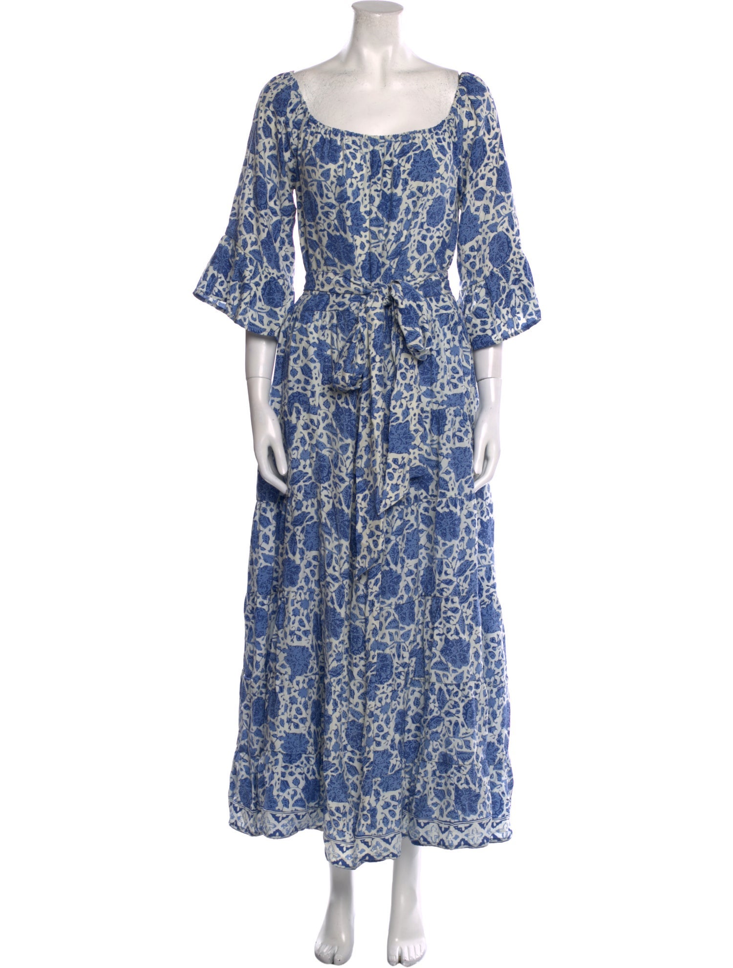 Natalie Martin Silk Long Dress