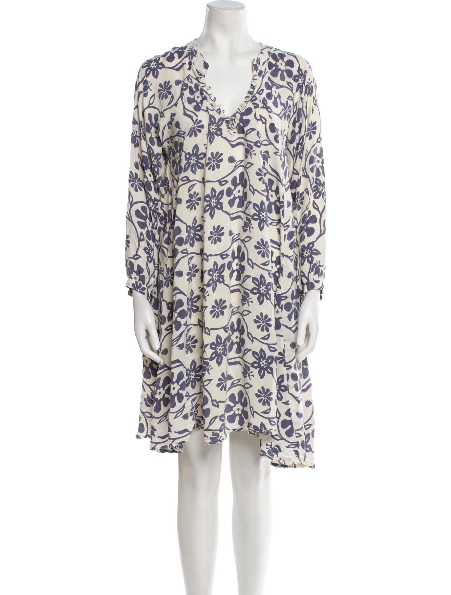 Natalie Martin Silk Mini Dress