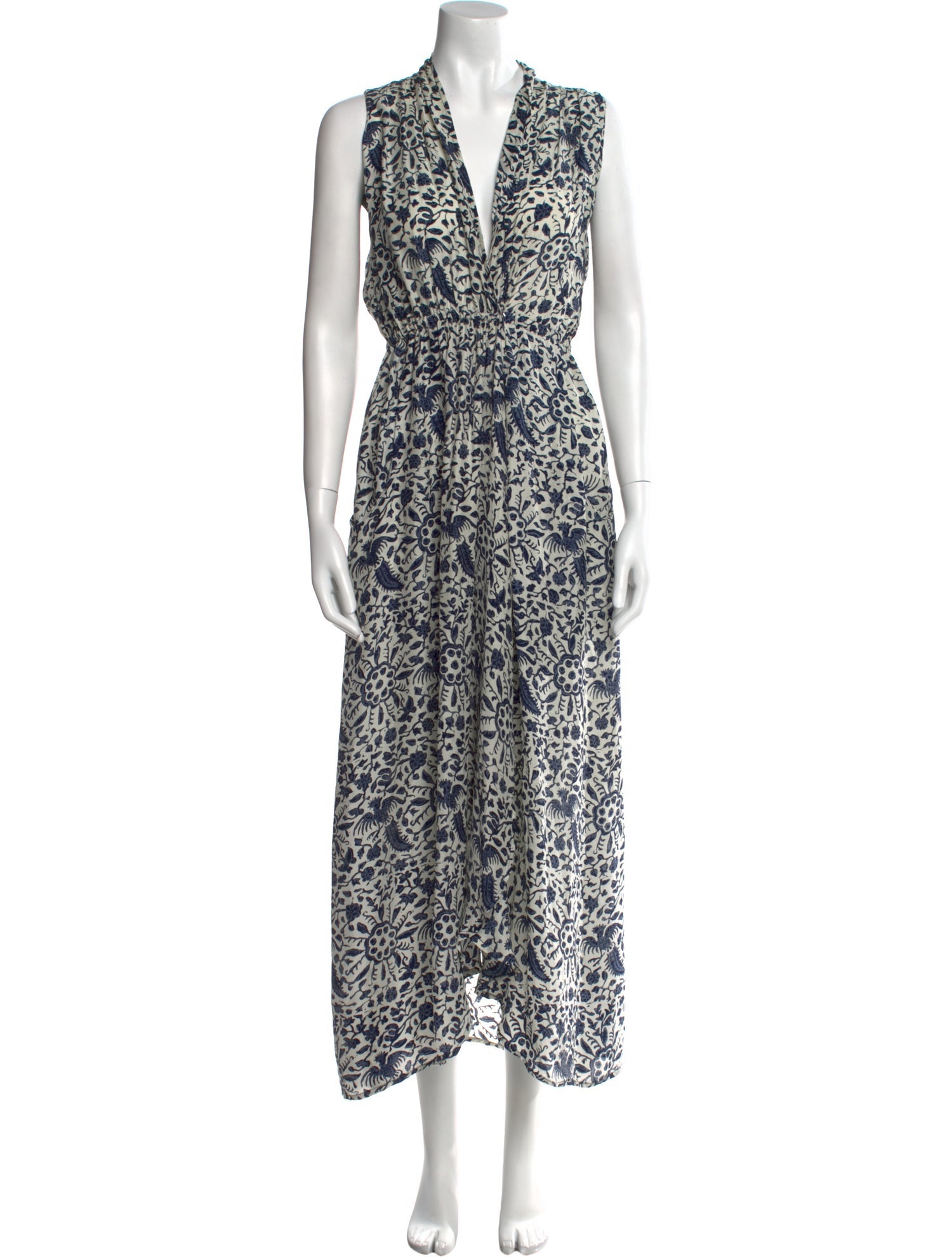 Natalie Martin Silk Long Dress