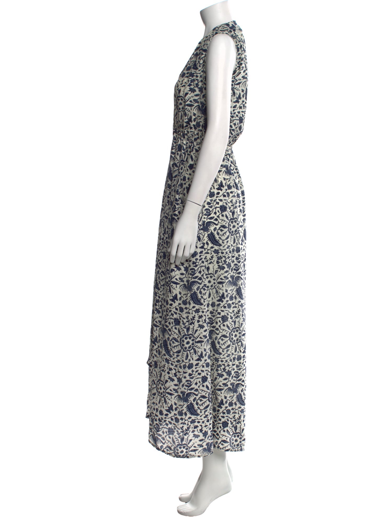 Natalie Martin Silk Long Dress