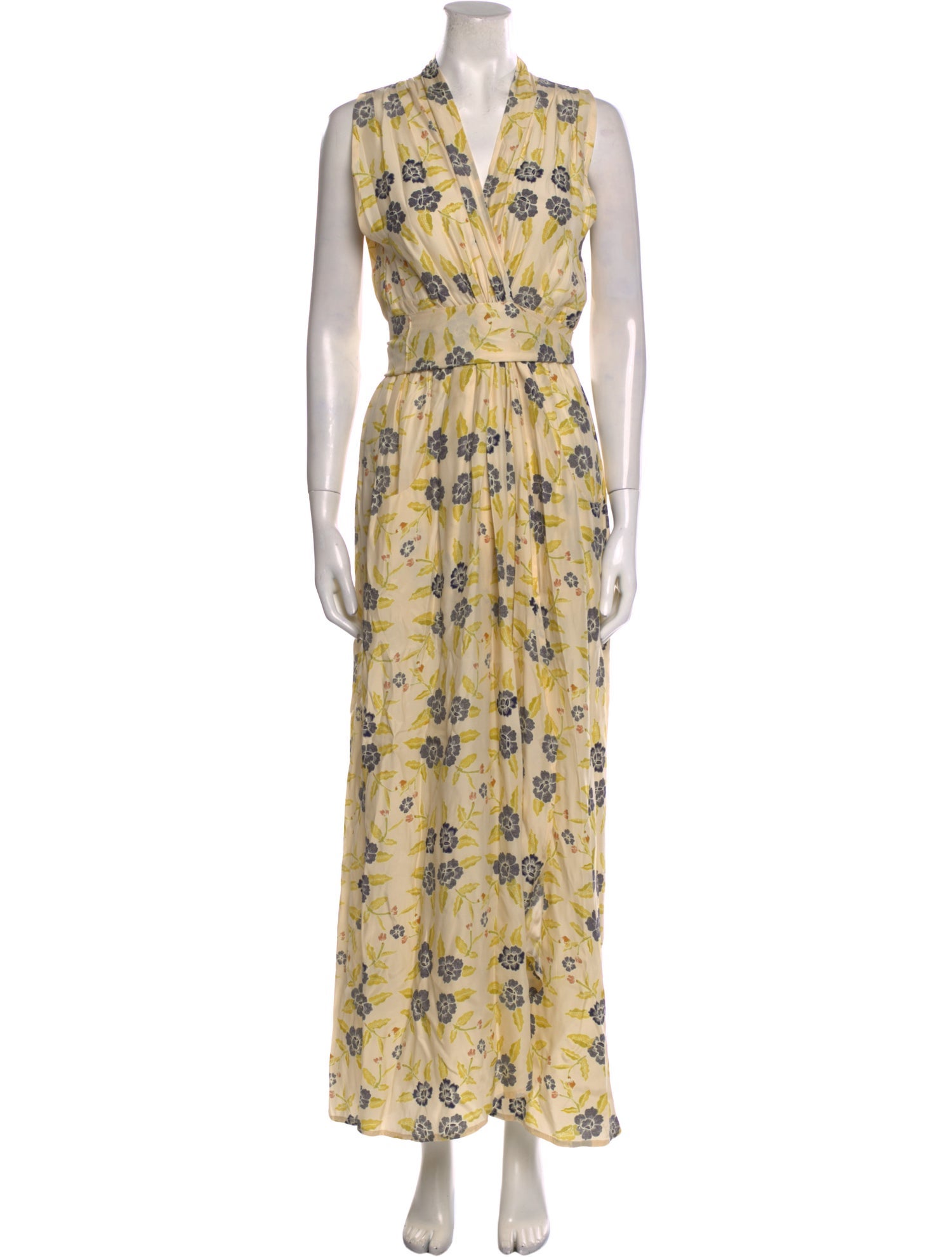 Natalie Martin Silk Long Dress