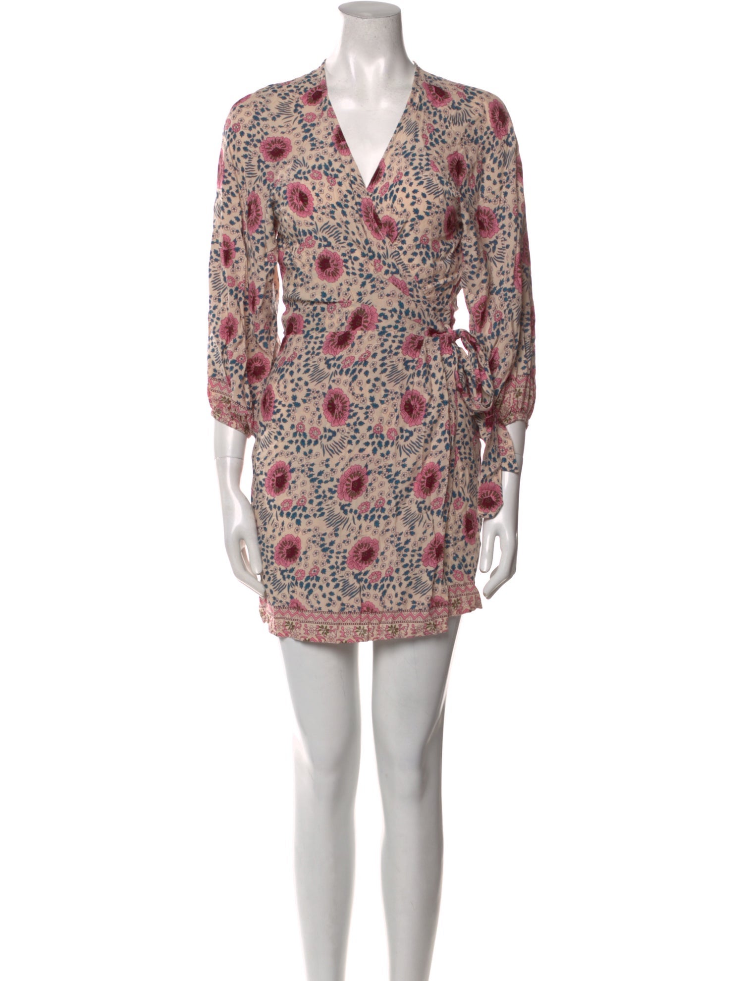 Natalie Martin Printed Mini Dress