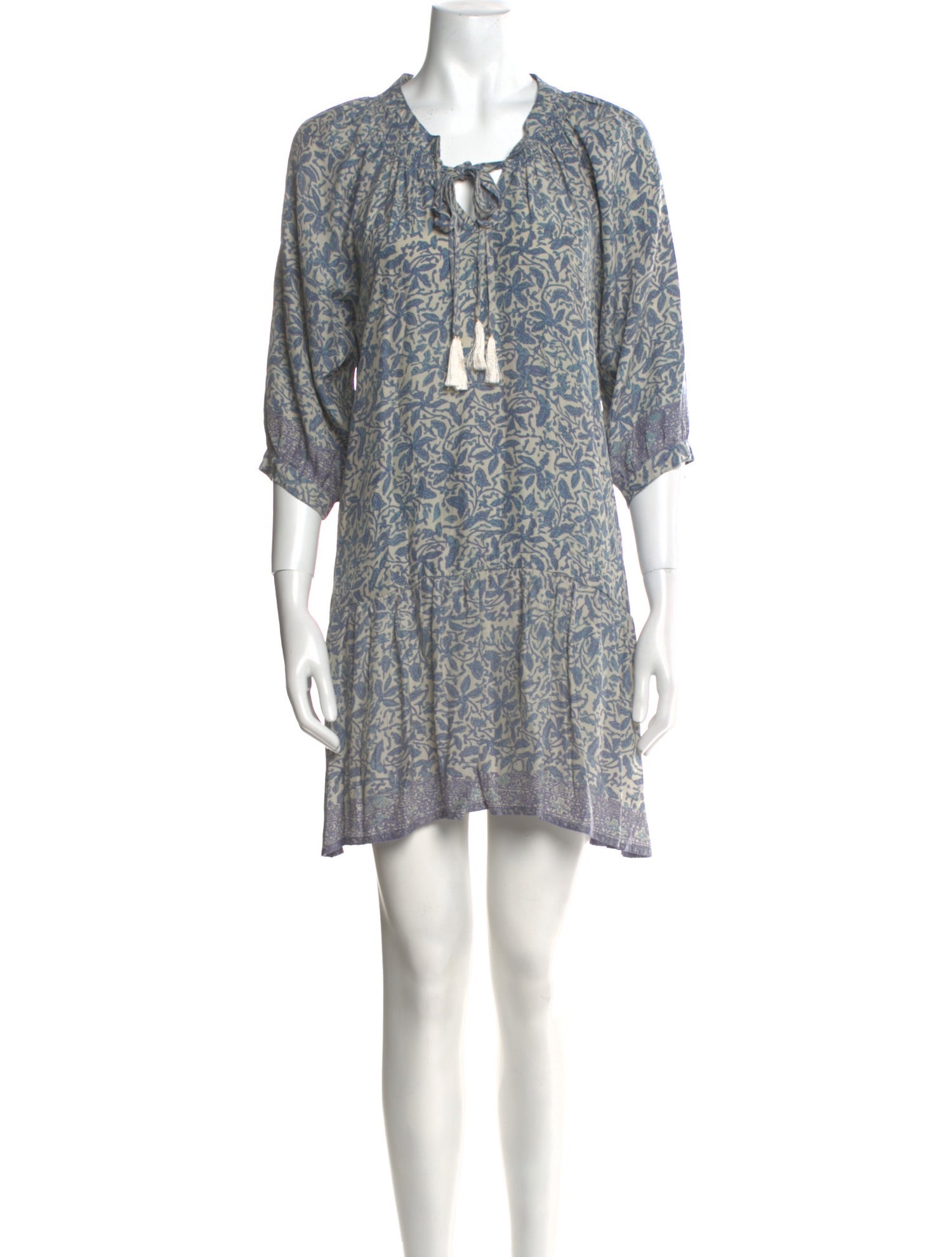 Natalie Martin Silk Mini Dress