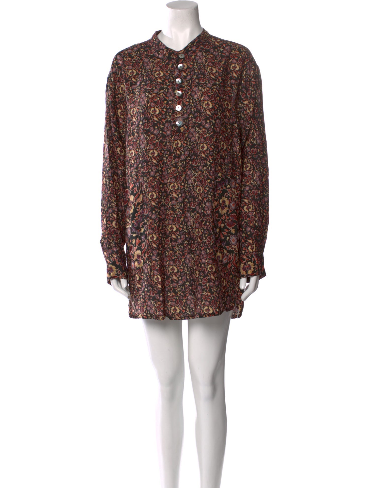 Natalie Martin Floral Print Mini Dress