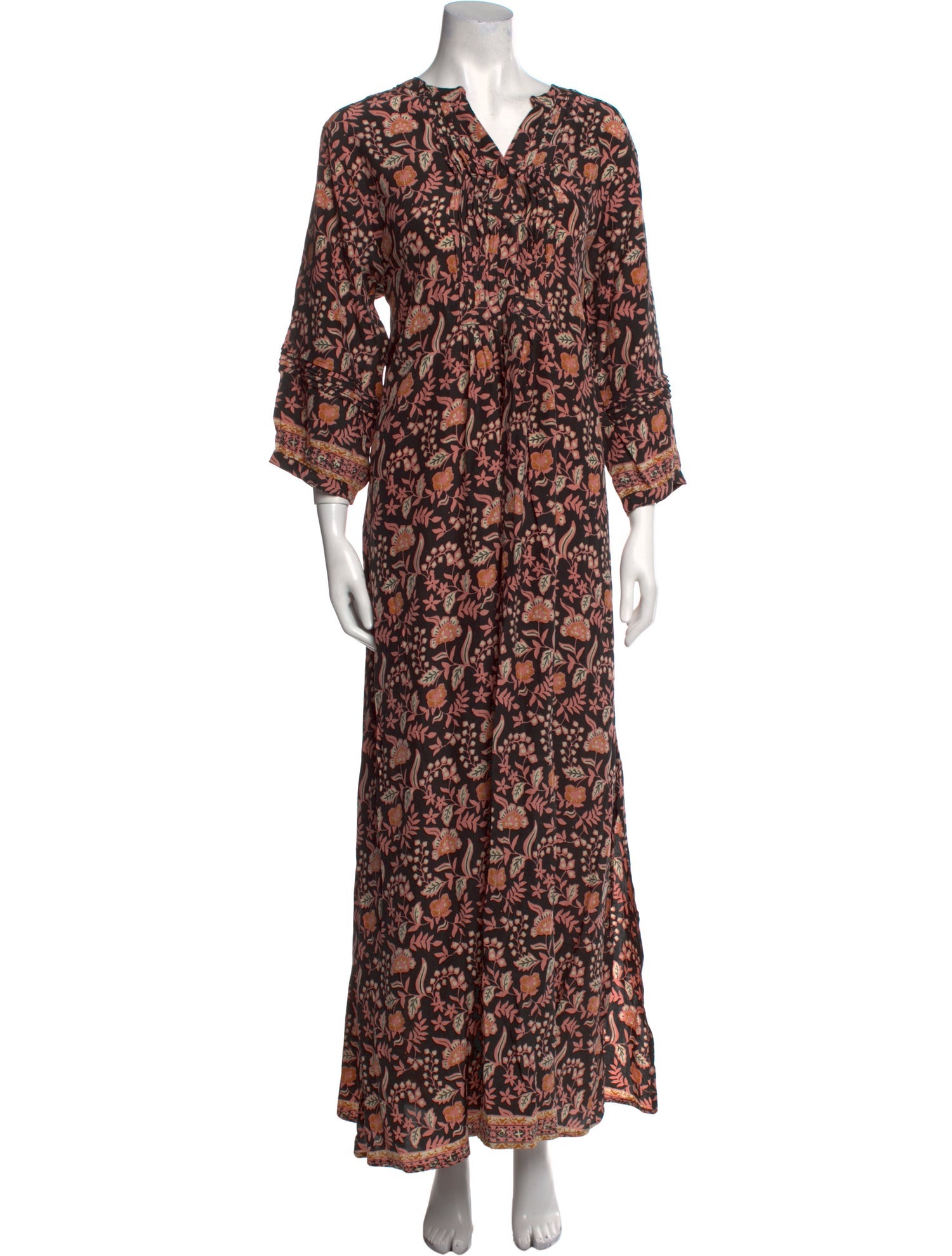 Natalie Martin Silk Long Dress