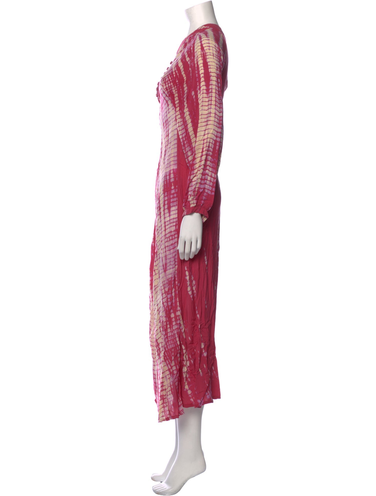Natalie Martin Printed Long Dress