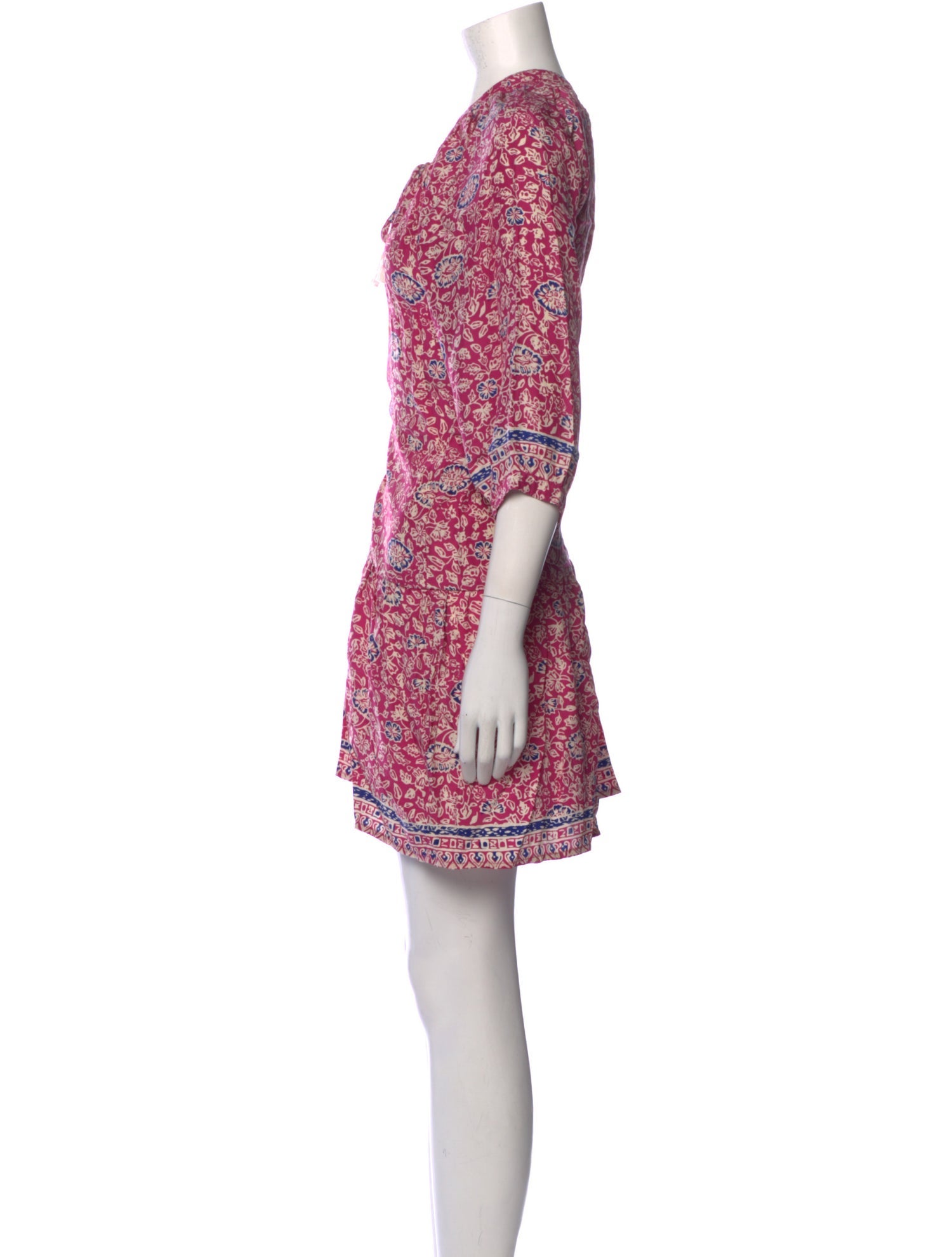 Natalie Martin Silk Mini Dress