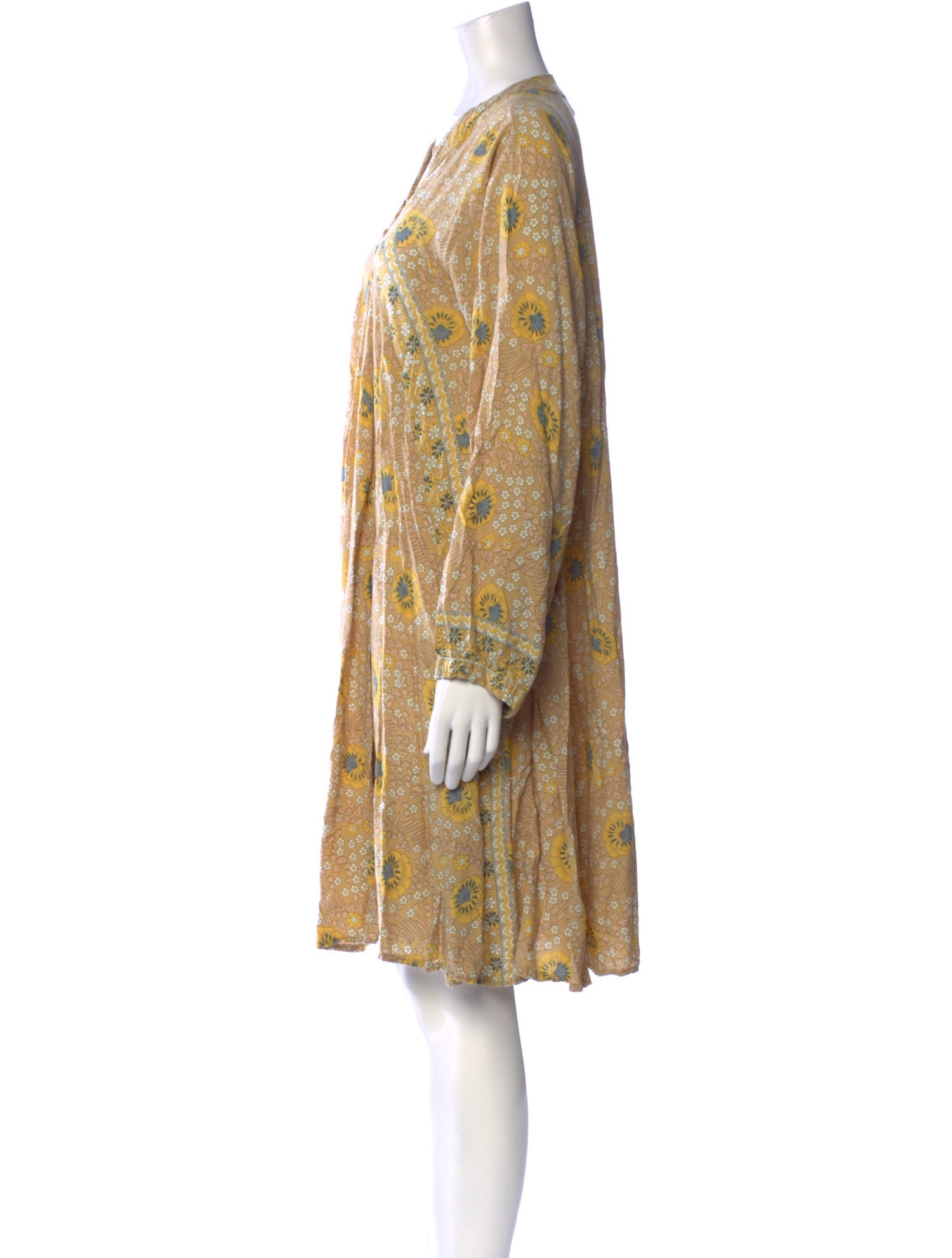 Natalie Martin Floral Print Mini Dress