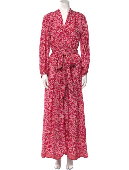 Natalie Martin Silk Long Dress
