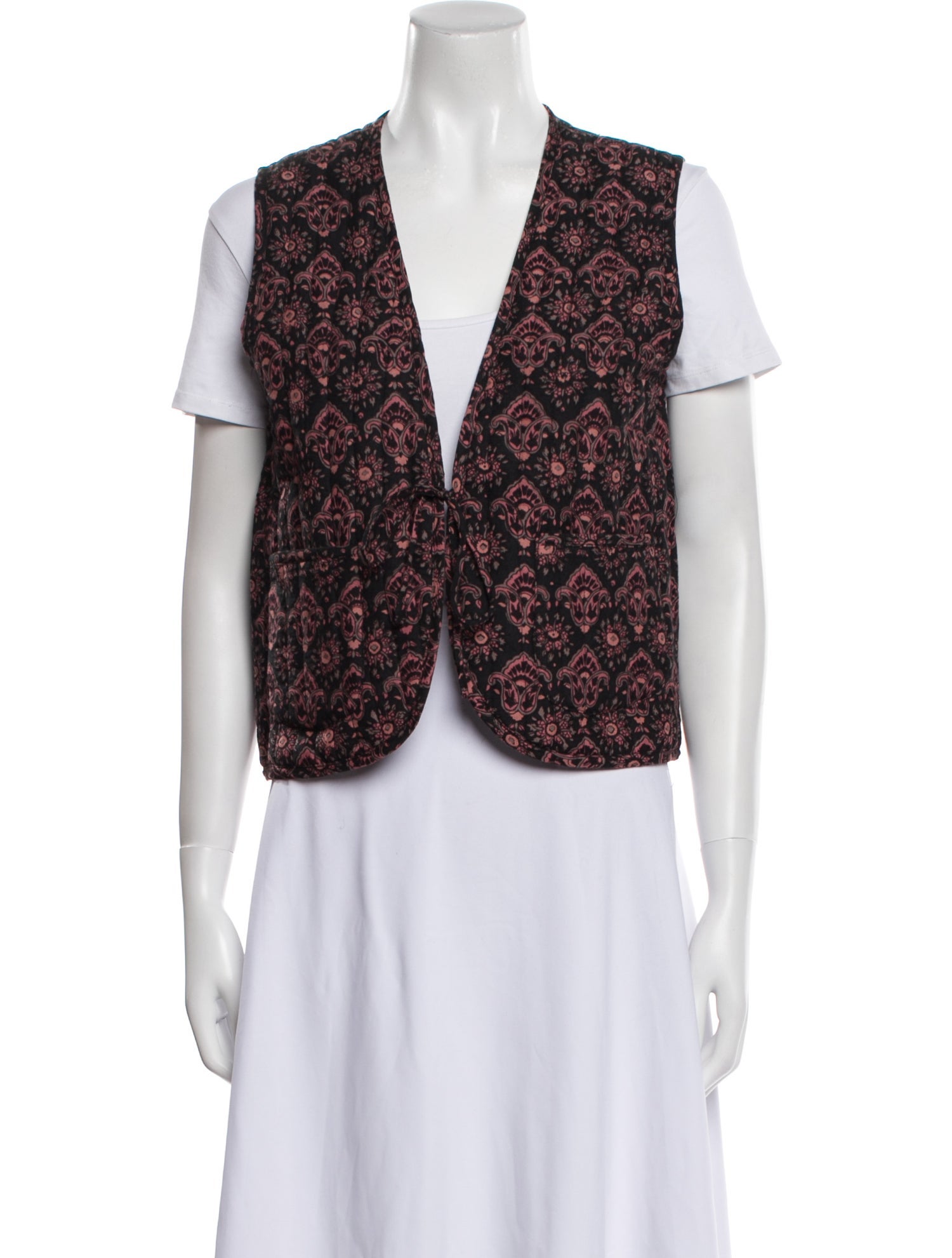 Natalie Martin Printed Vest w/ Tags