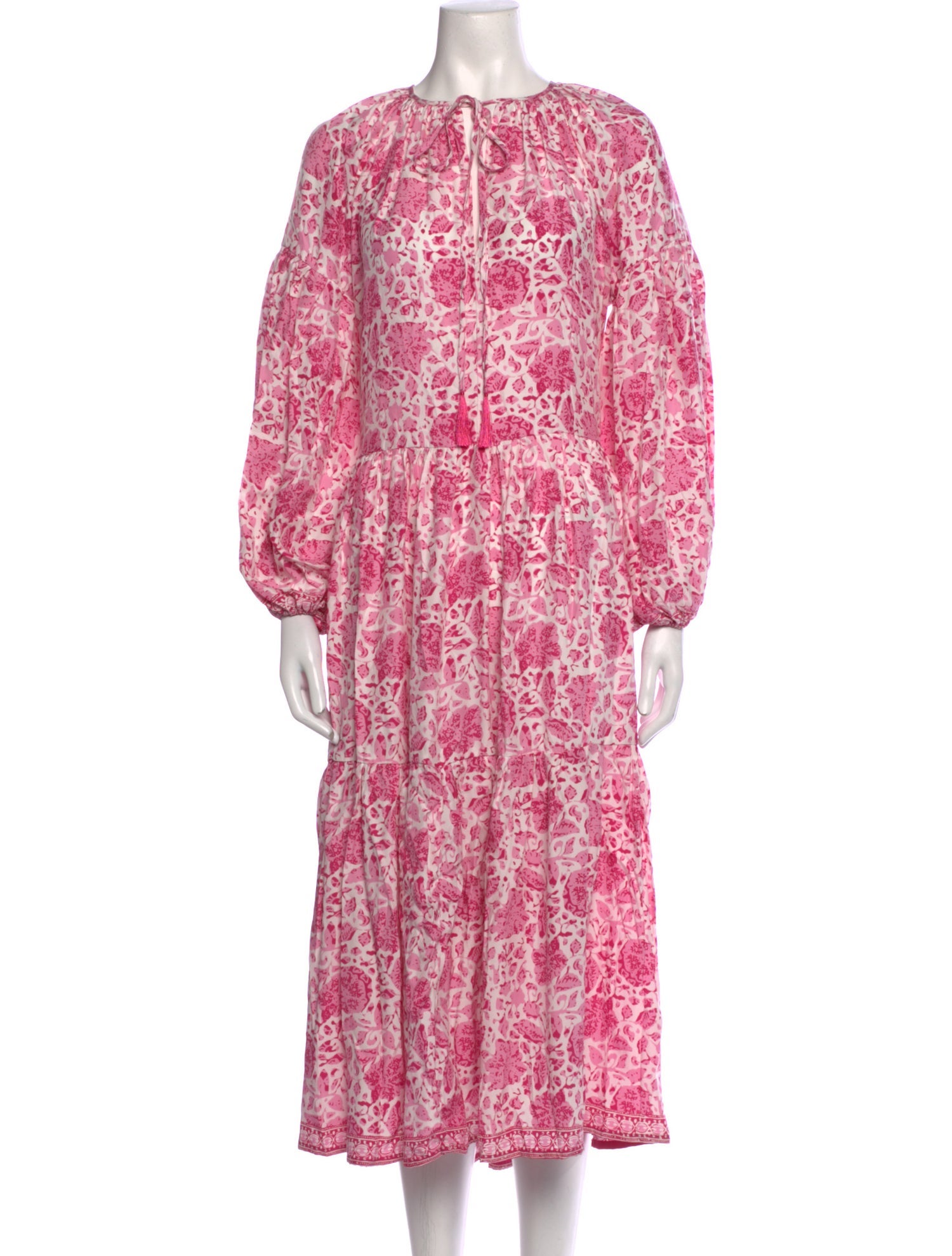 Natalie Martin Silk Long Dress