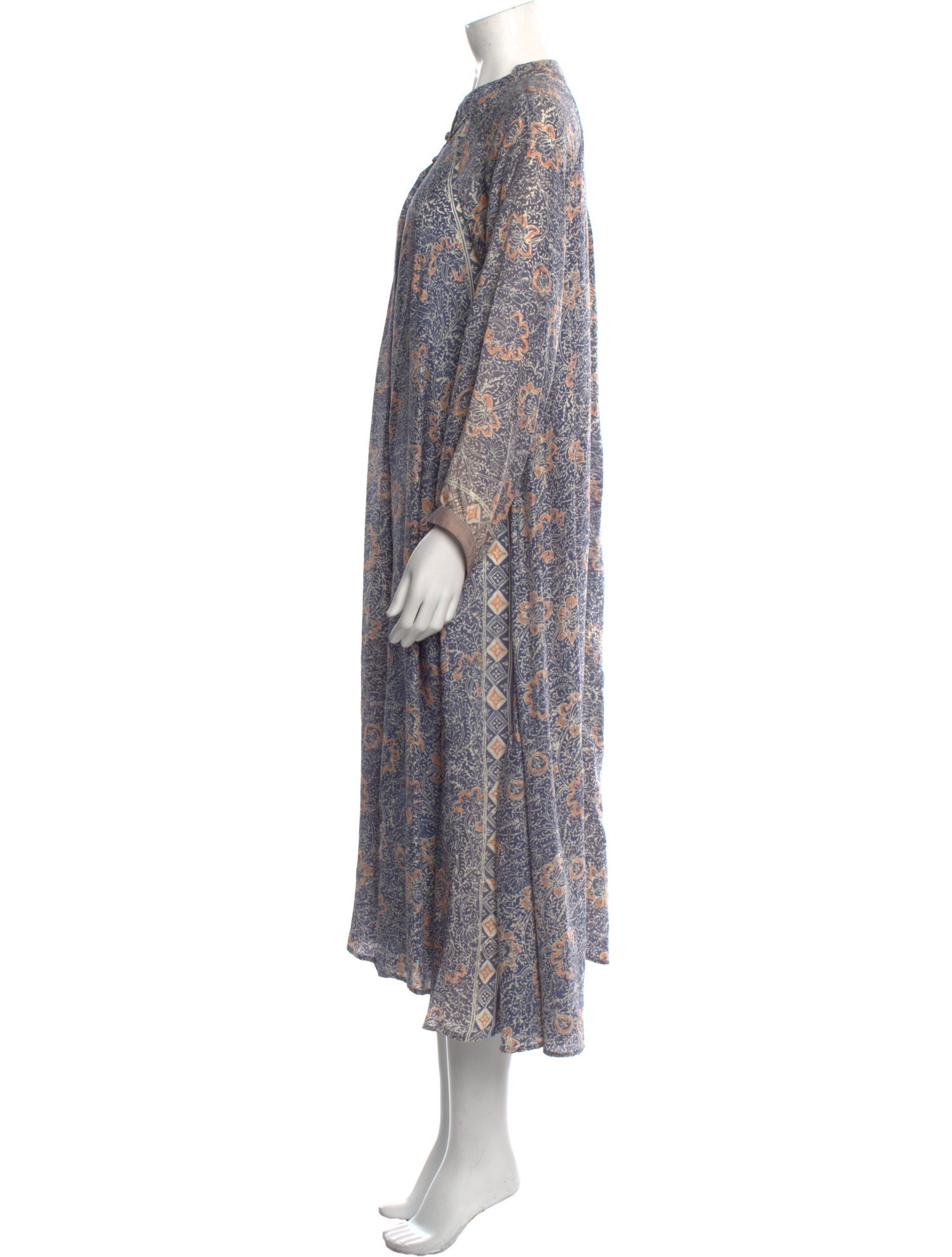 Natalie Martin Silk Long Dress