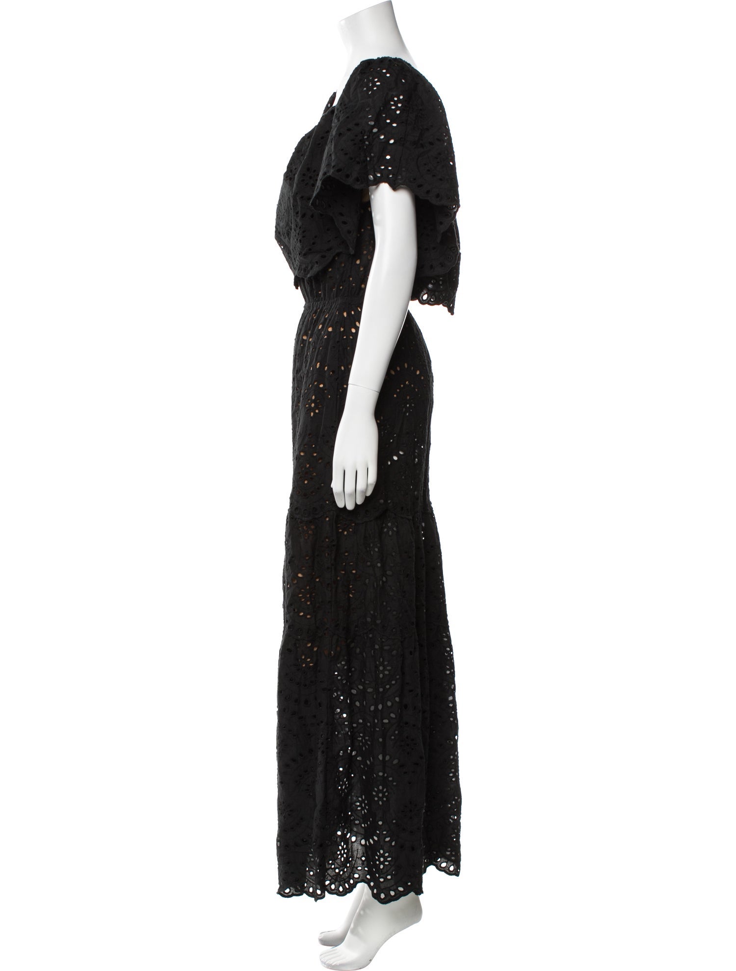 Natalie Martin Square Neckline Long Dress w/ Tags