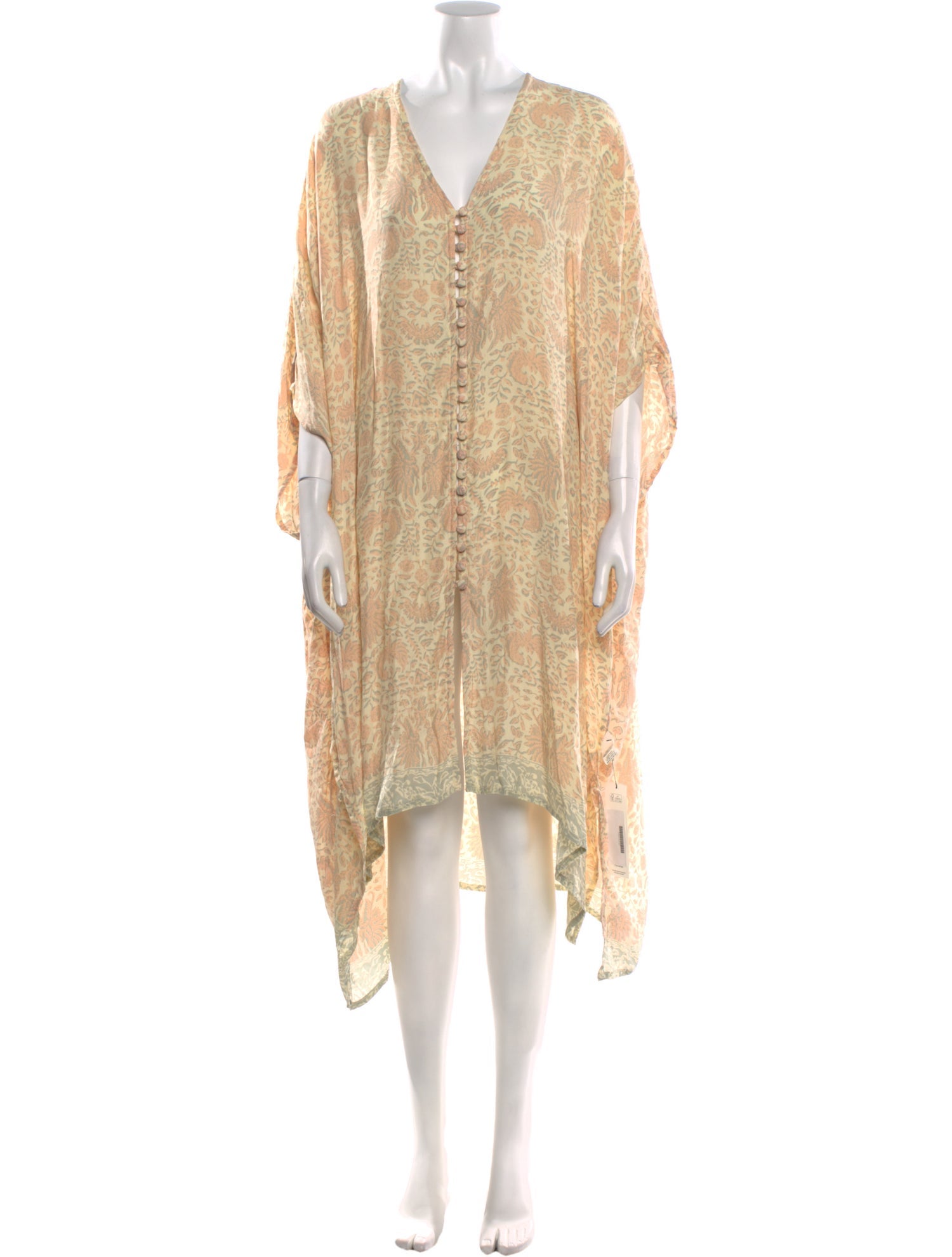 Natalie Martin Silk Midi Length Dress