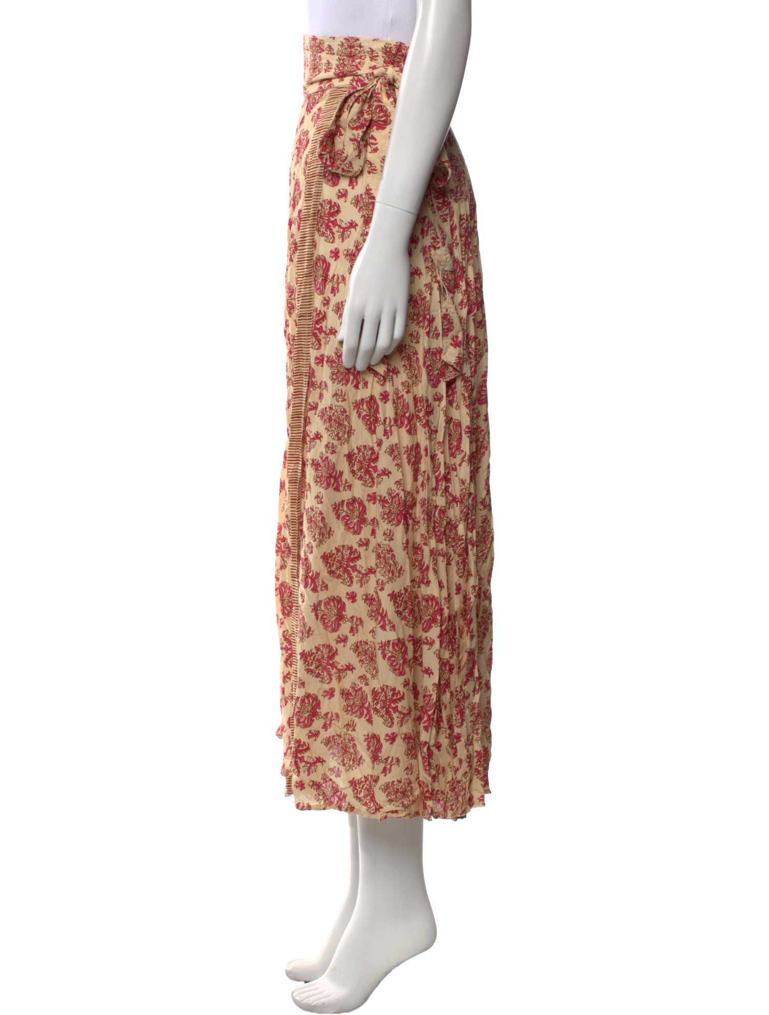 Natalie Martin Printed Midi Length Skirt