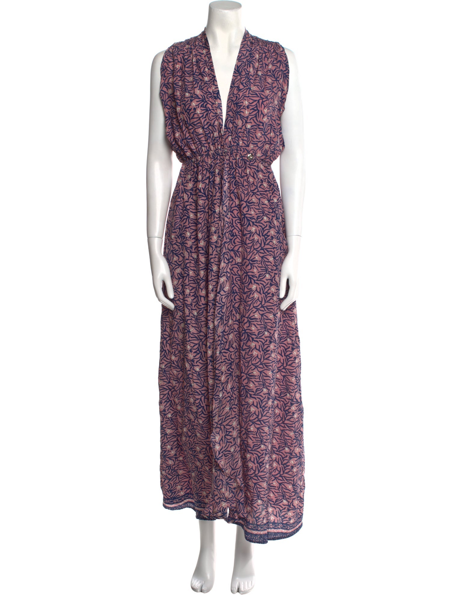Natalie Martin Silk Long Dress