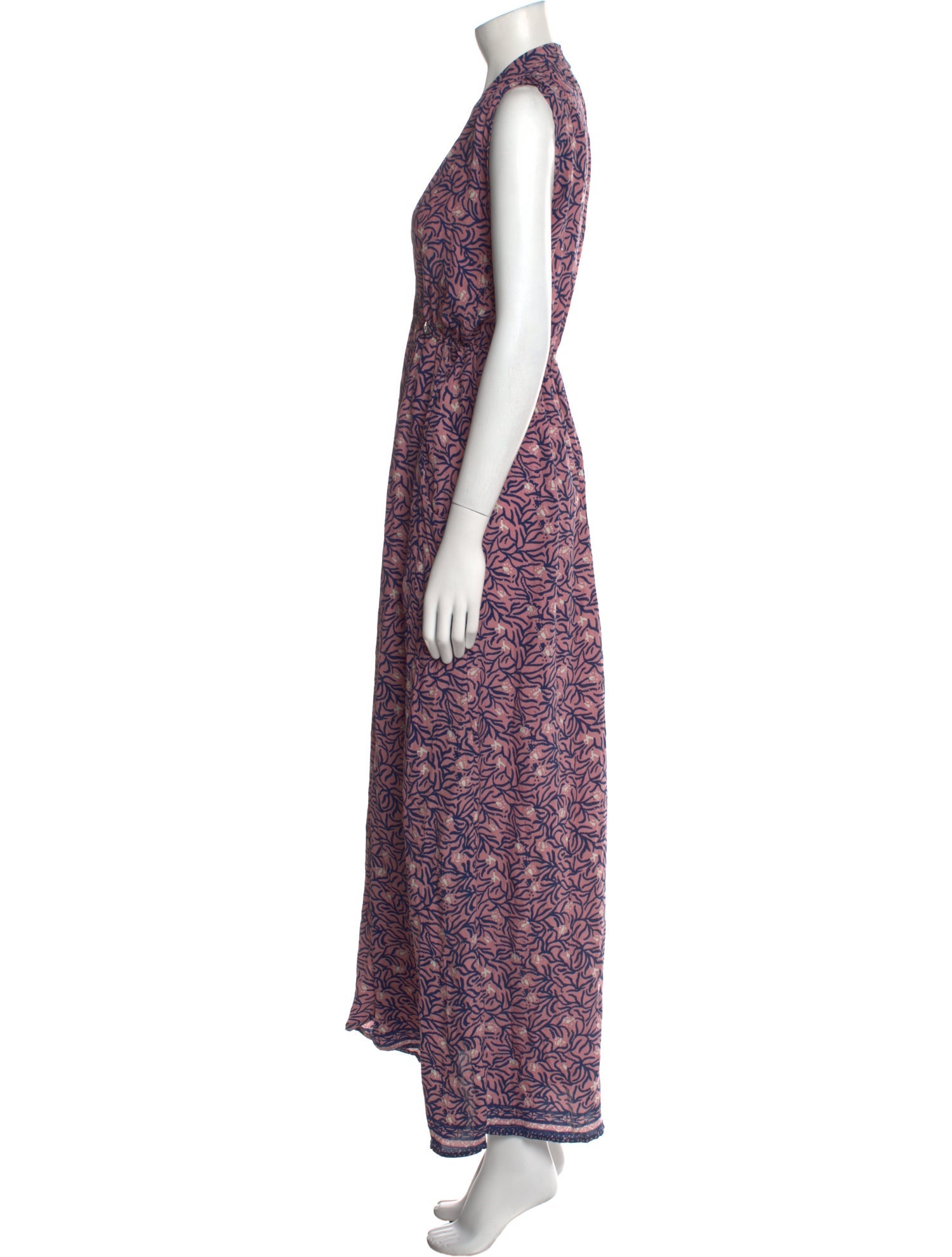 Natalie Martin Silk Long Dress