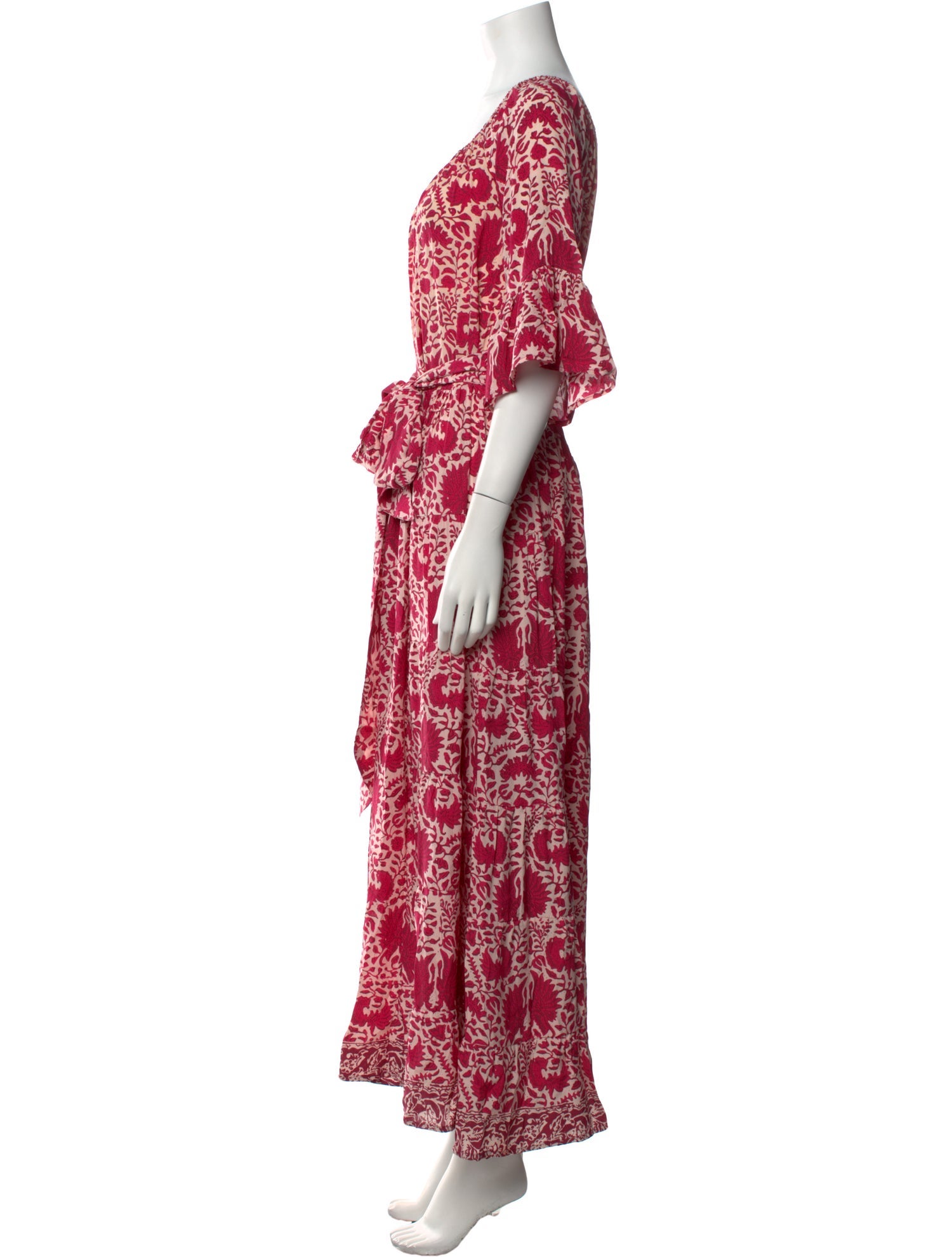 Natalie Martin Silk Long Dress