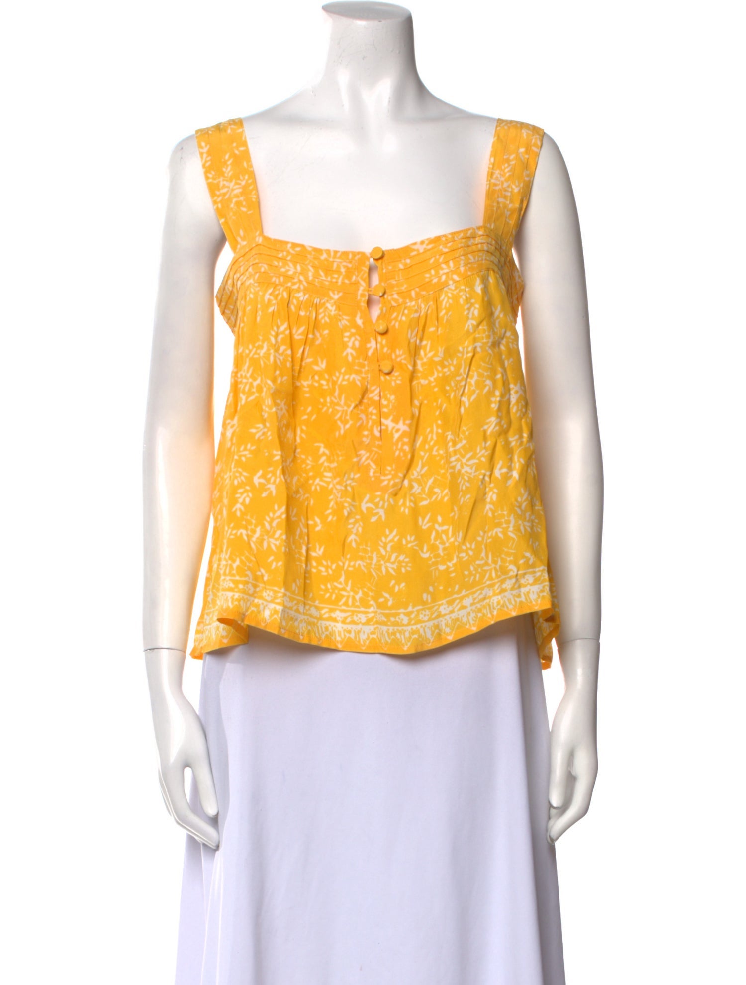 Natalie Martin Silk Printed Crop Top