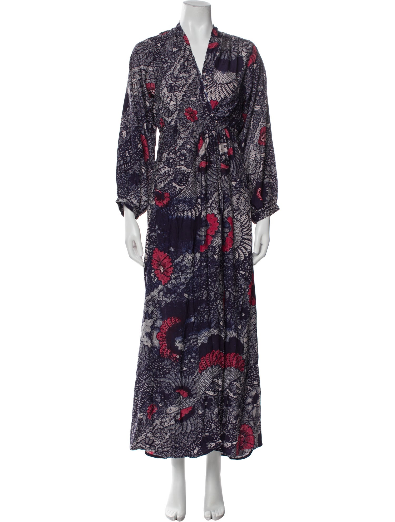 Natalie Martin Silk Long Dress