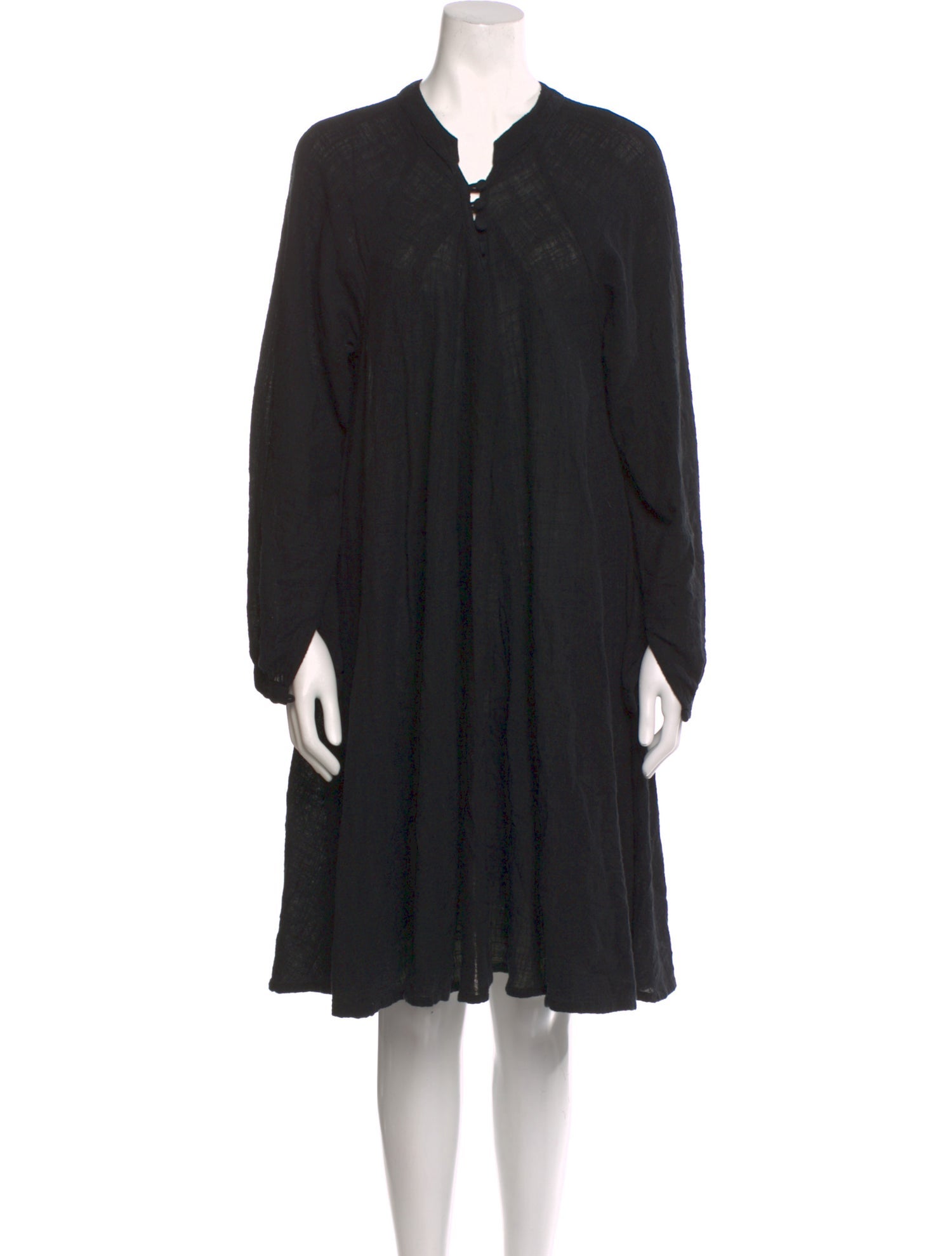 Natalie Martin V-Neck Midi Length Dress