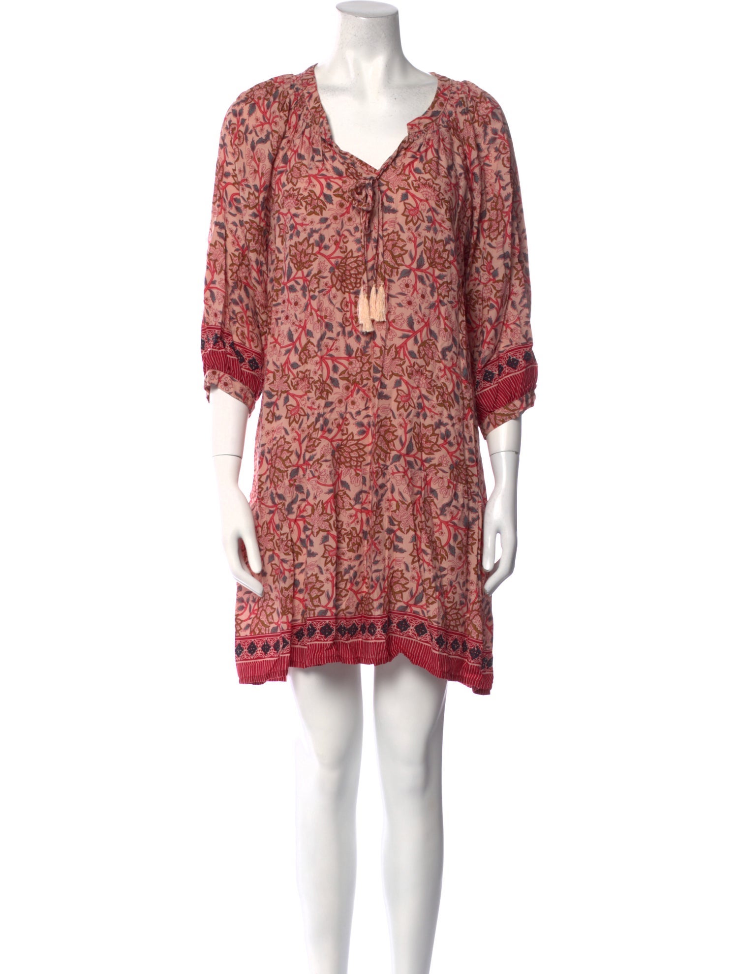 Natalie Martin Printed Mini Dress