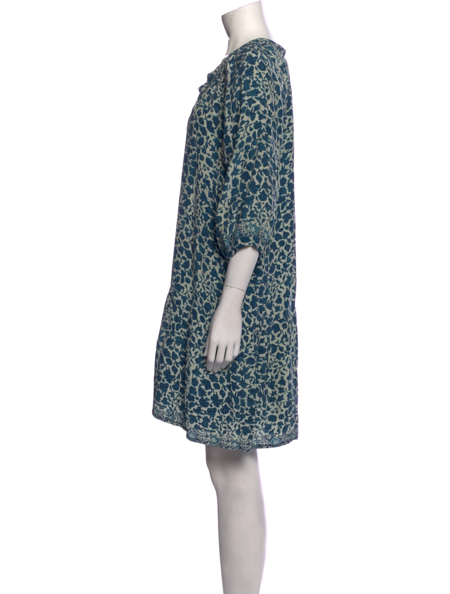 Natalie Martin Printed Mini Dress