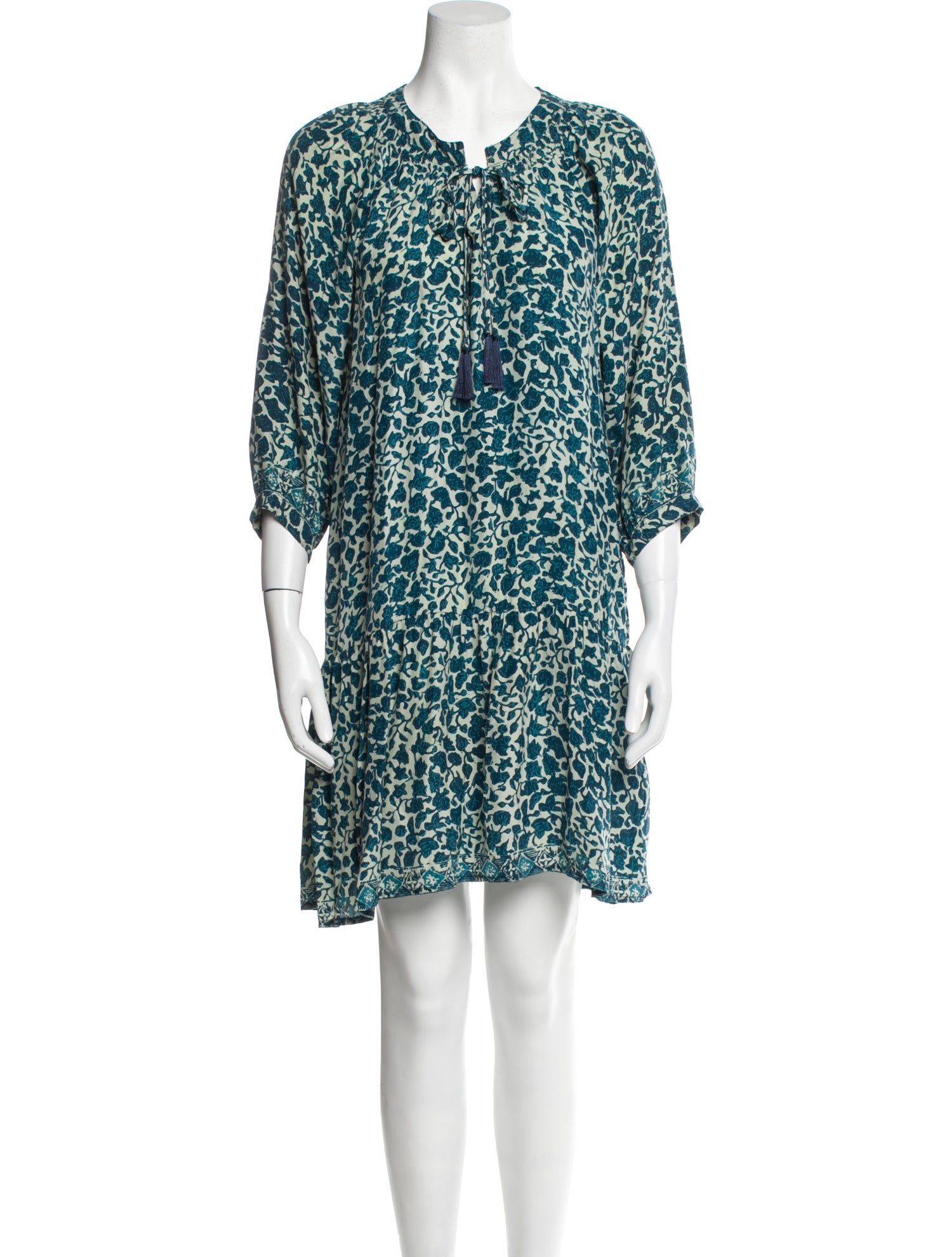 Natalie Martin Silk Mini Dress